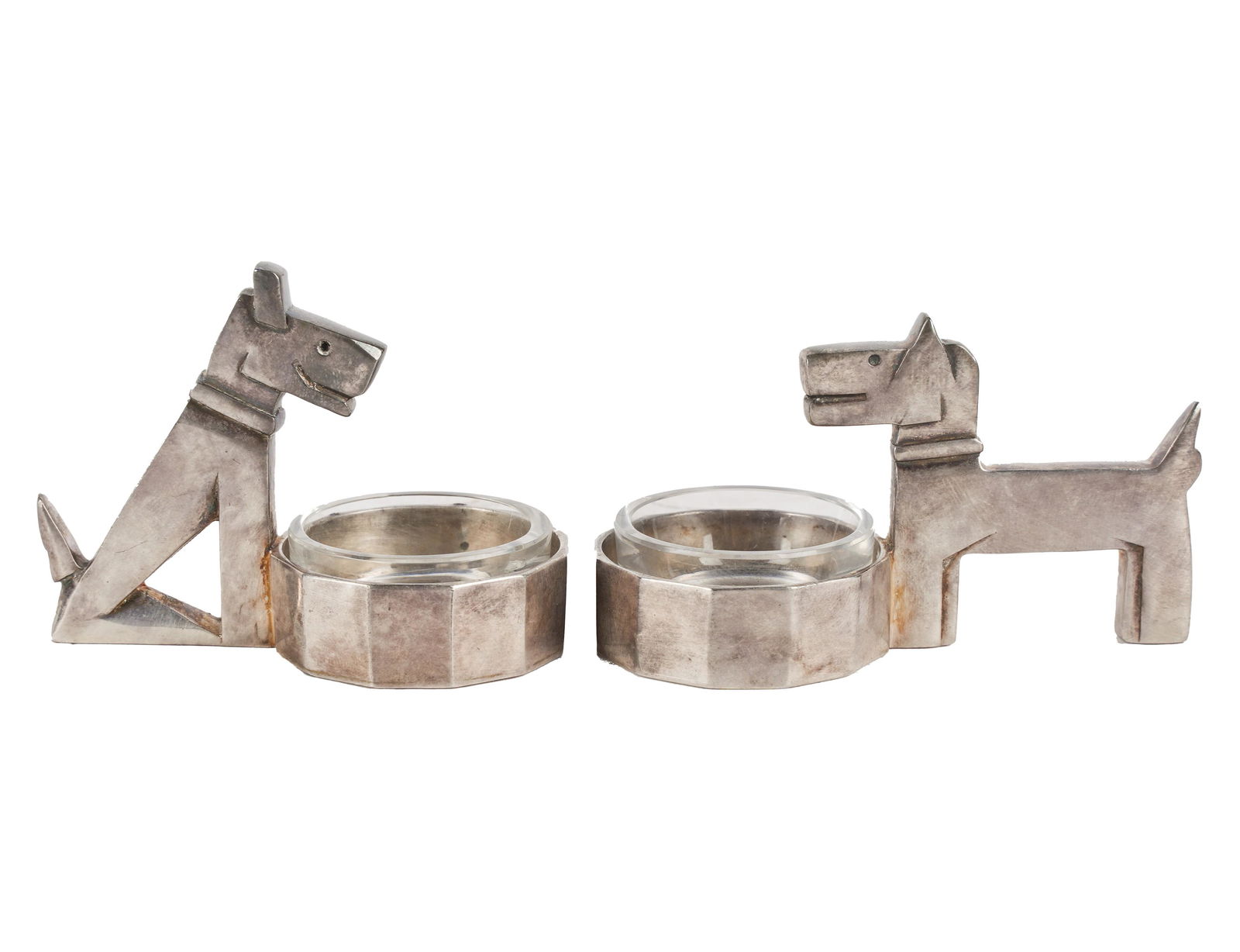 Pair of Christofle Gallia Plated Metal Salts (1 of 7)