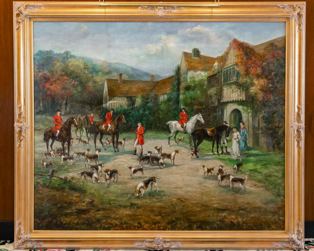 Larry Flynt Late 20th Century: Fox Hunting Scene (1 of 11)