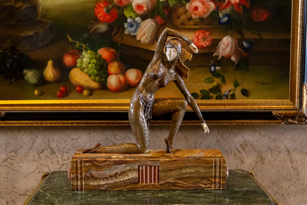 Larry Flynt After Dimitri Haralamb Chiparus (1886 - 1947): Fan Dancer (1 of 9)