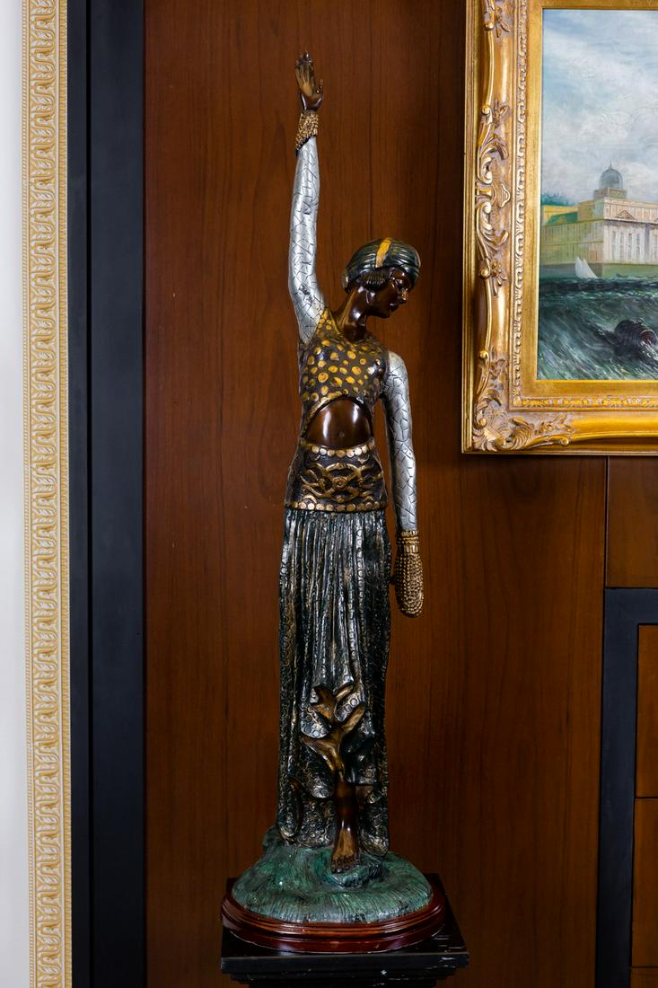 Larry Flynt Patinated Bronze Figure of a Dancer (1 of 10)