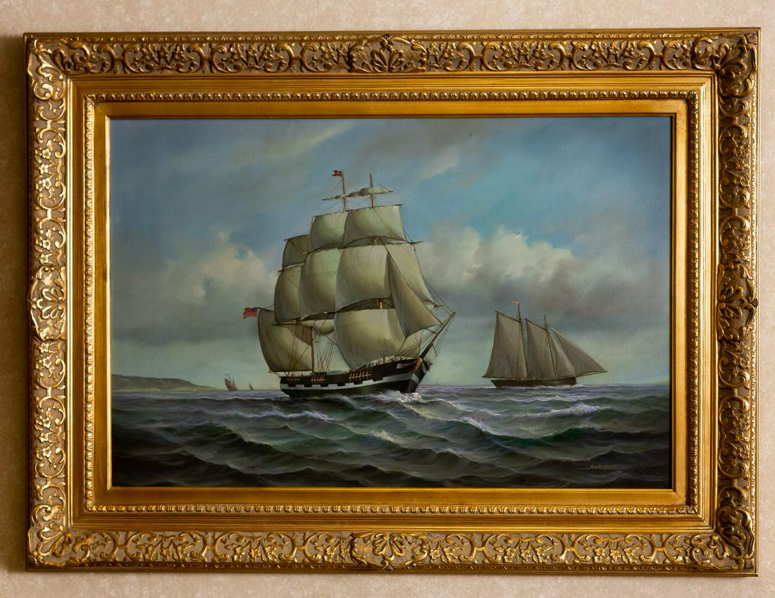 Larry Flynt Late 20th Century: Sailing Ships (1 of 11)