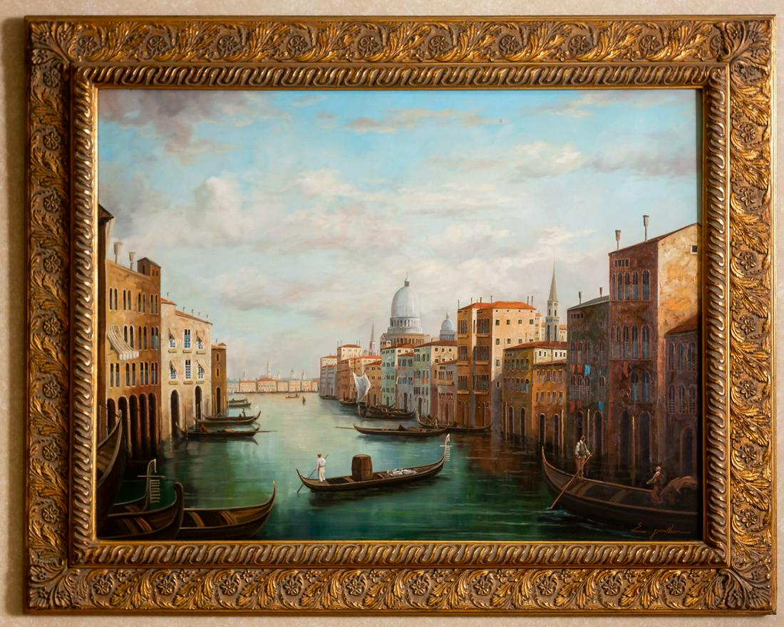 Larry Flynt Late 20th Century: Venetian Canal Scene (1 of 11)