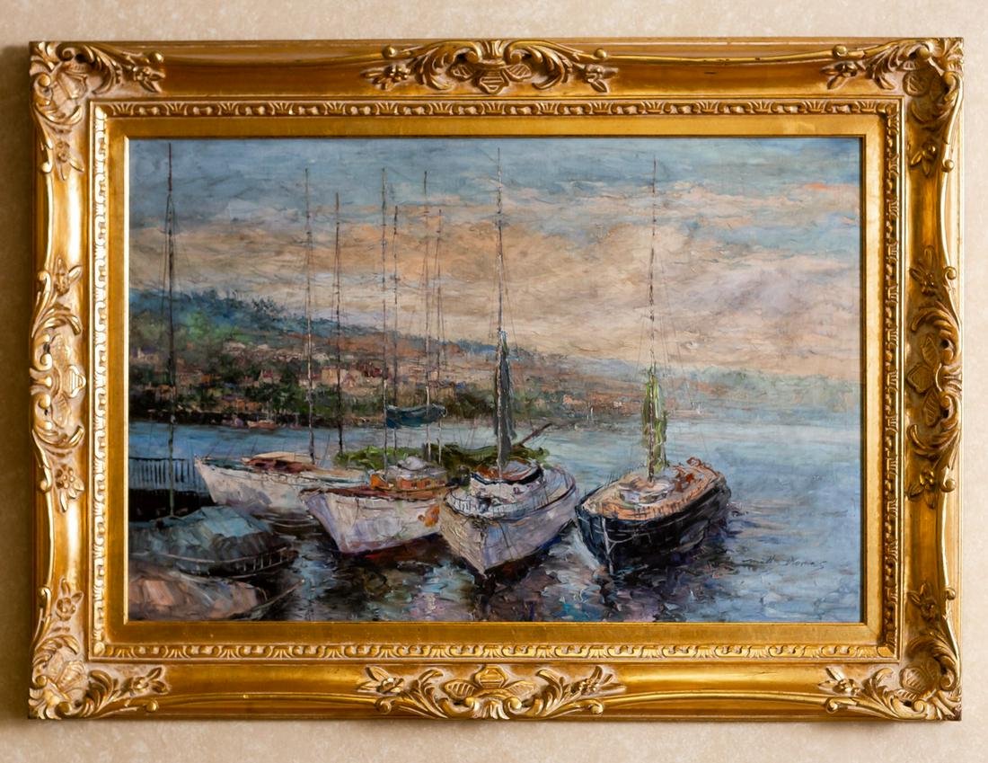 Larry Flynt Late 20th Century: Harbor Scene (1 of 8)