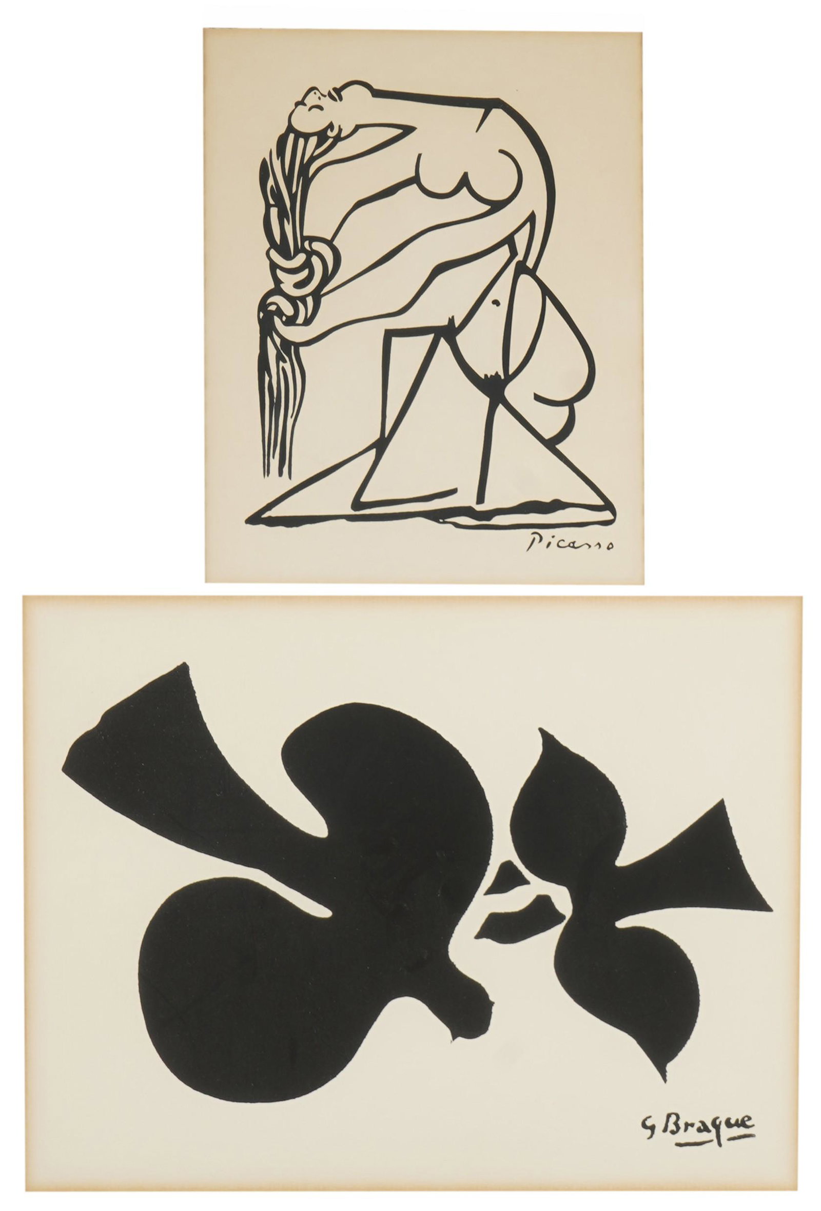 Two Works after Picasso and Braque (1 of 6)