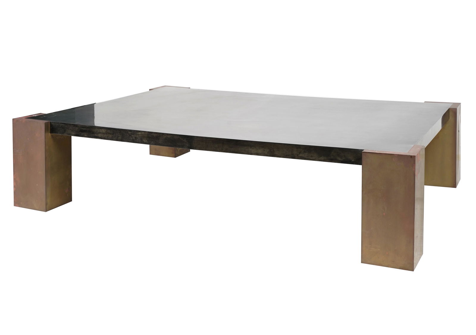 Parchment-Veneered Coffee Table (1 of 8)