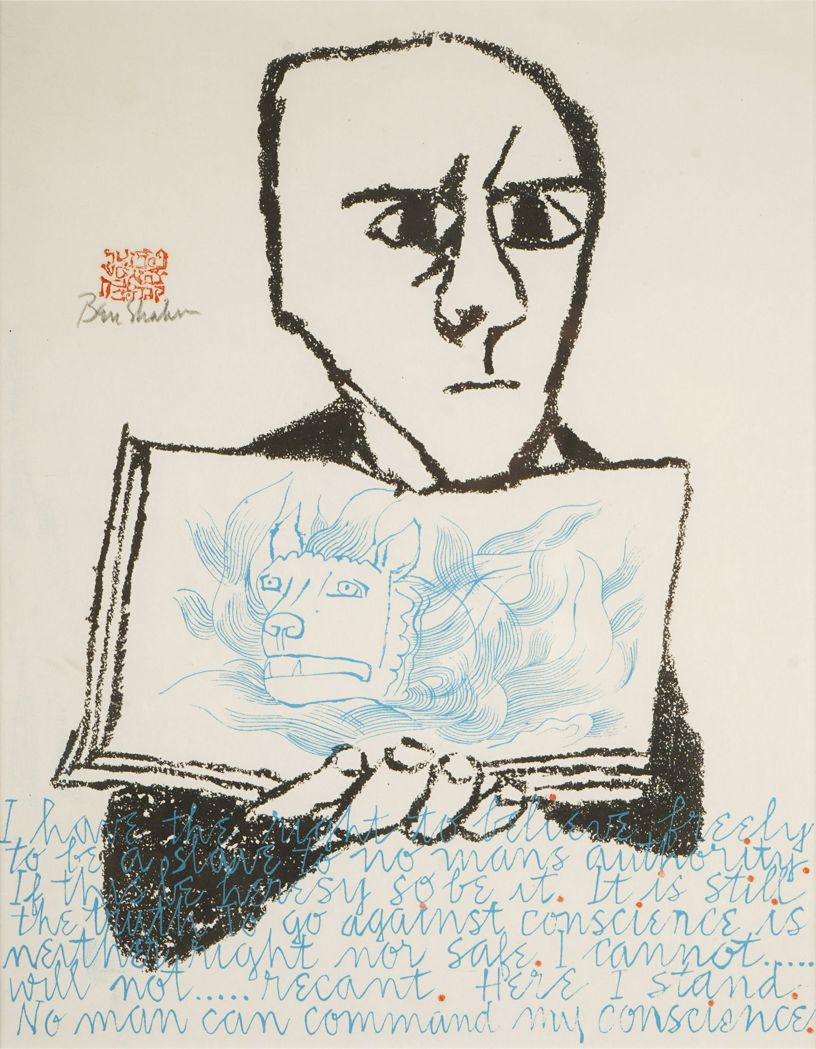 Ben Shahn (1898-1969): Credo (1 of 12)