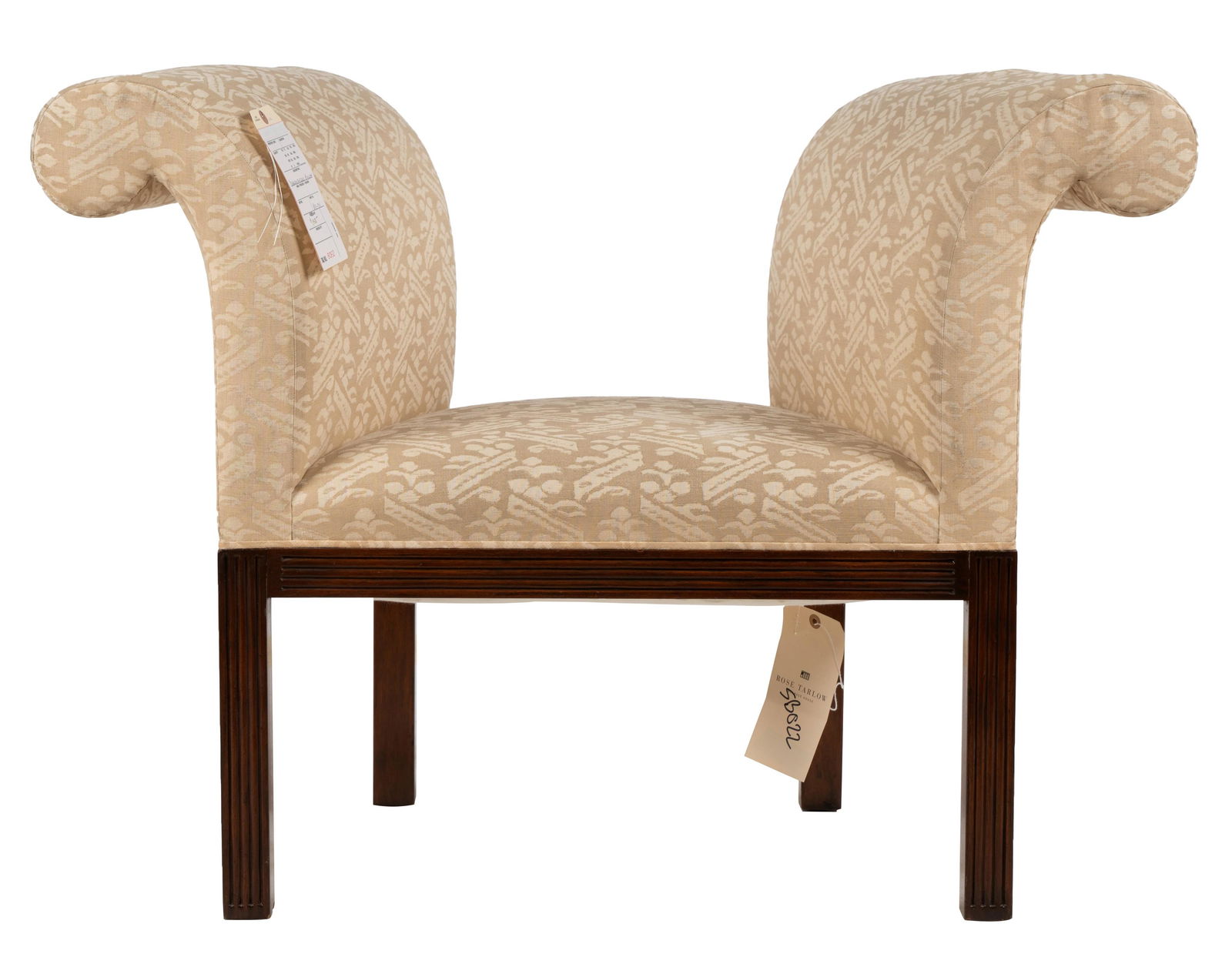 Rose Tarlow Melrose House "Derbyshire" Upholstered Bench (1 of 6)