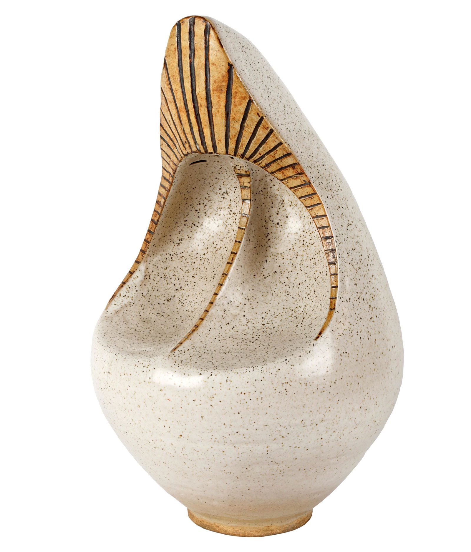Contemporary Glazed Pottery Sculpture (1 of 10)