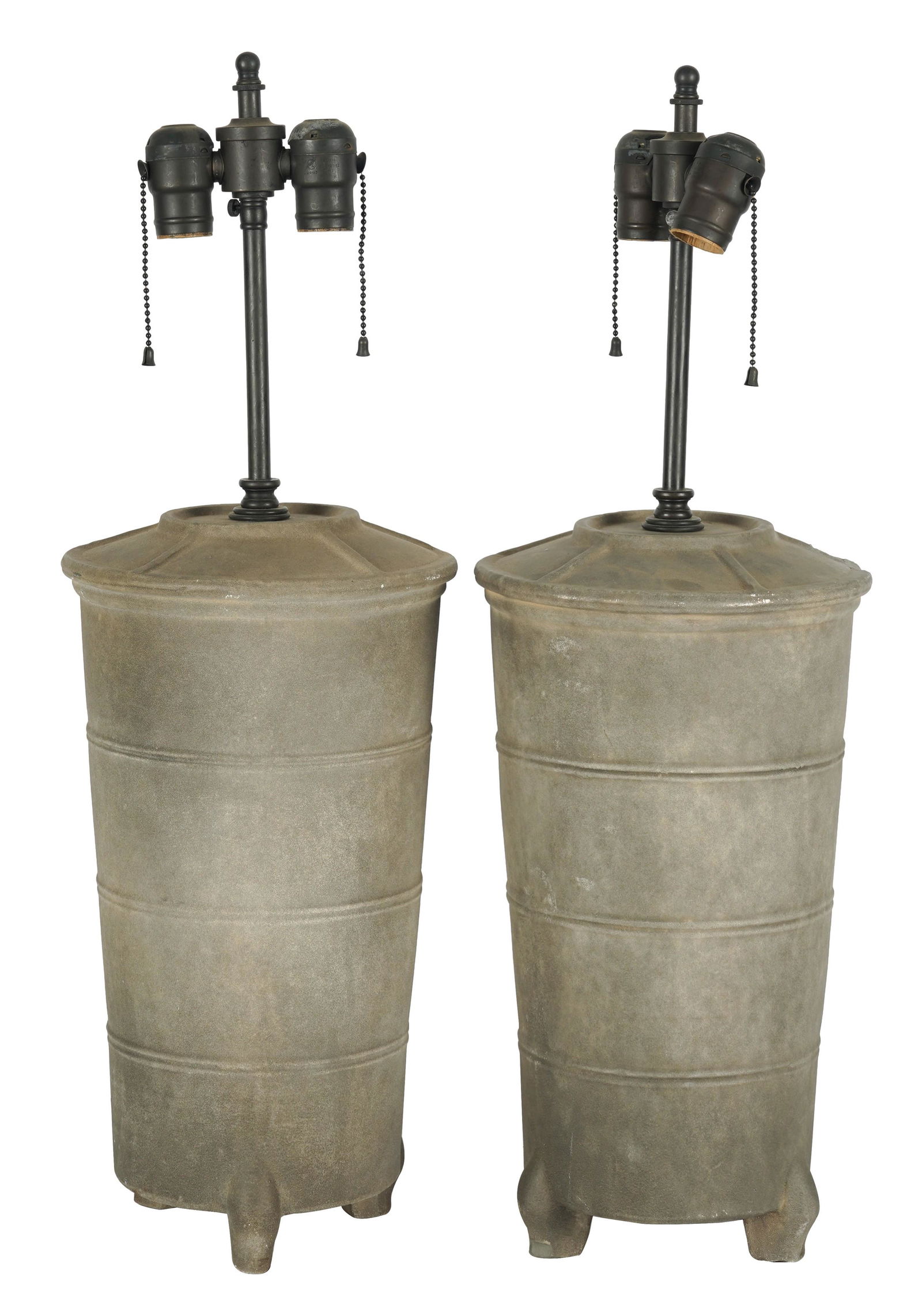 Pair of Rose Tarlow Melrose House Chinese Ceramic Jar Lamps (1 of 11)