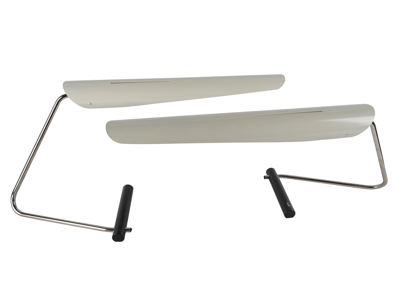 Pair of Italian Modernist Painted Metal Desk Lamps (1 of 10)