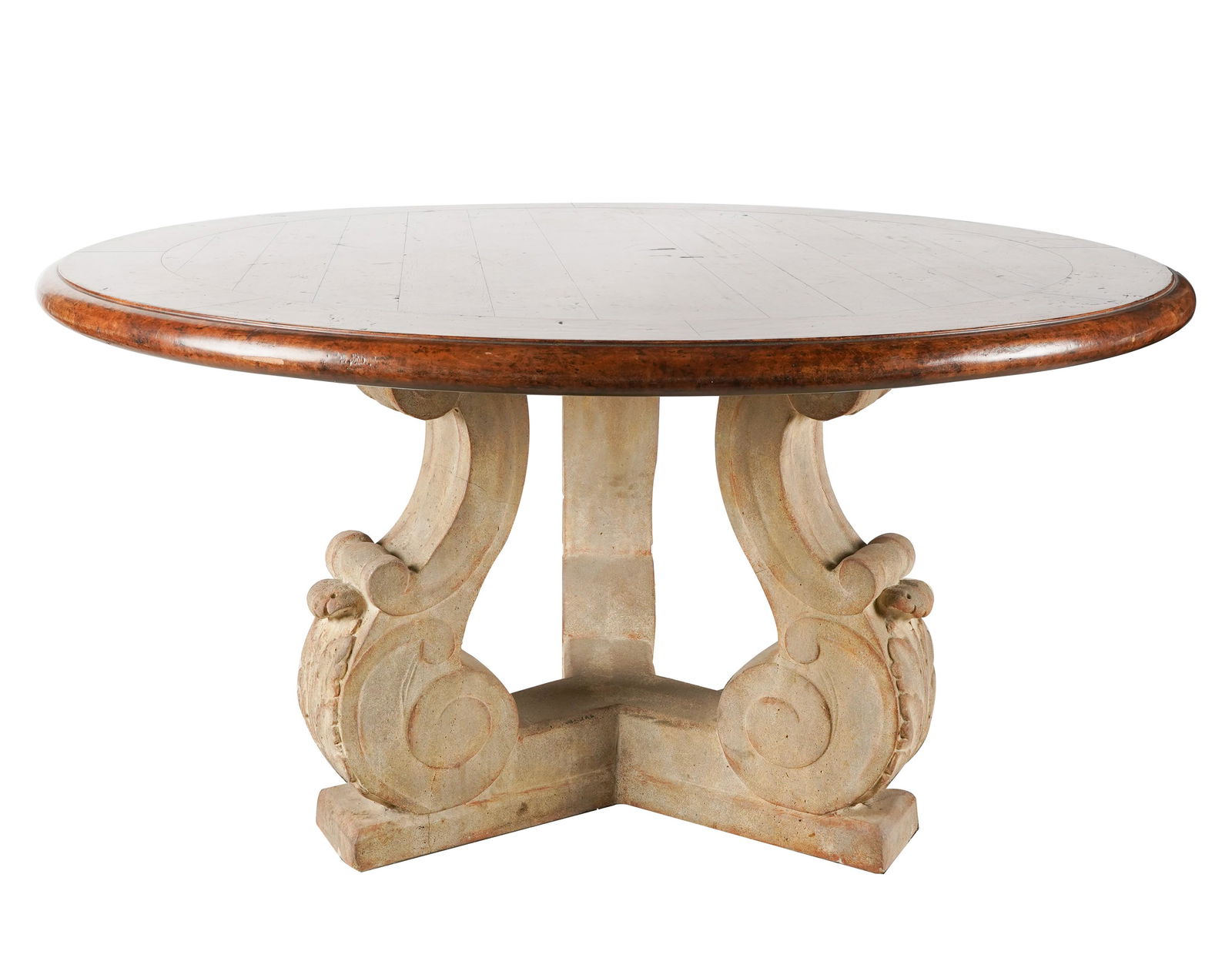 Neoclassical-Style Round Dining Table (1 of 8)