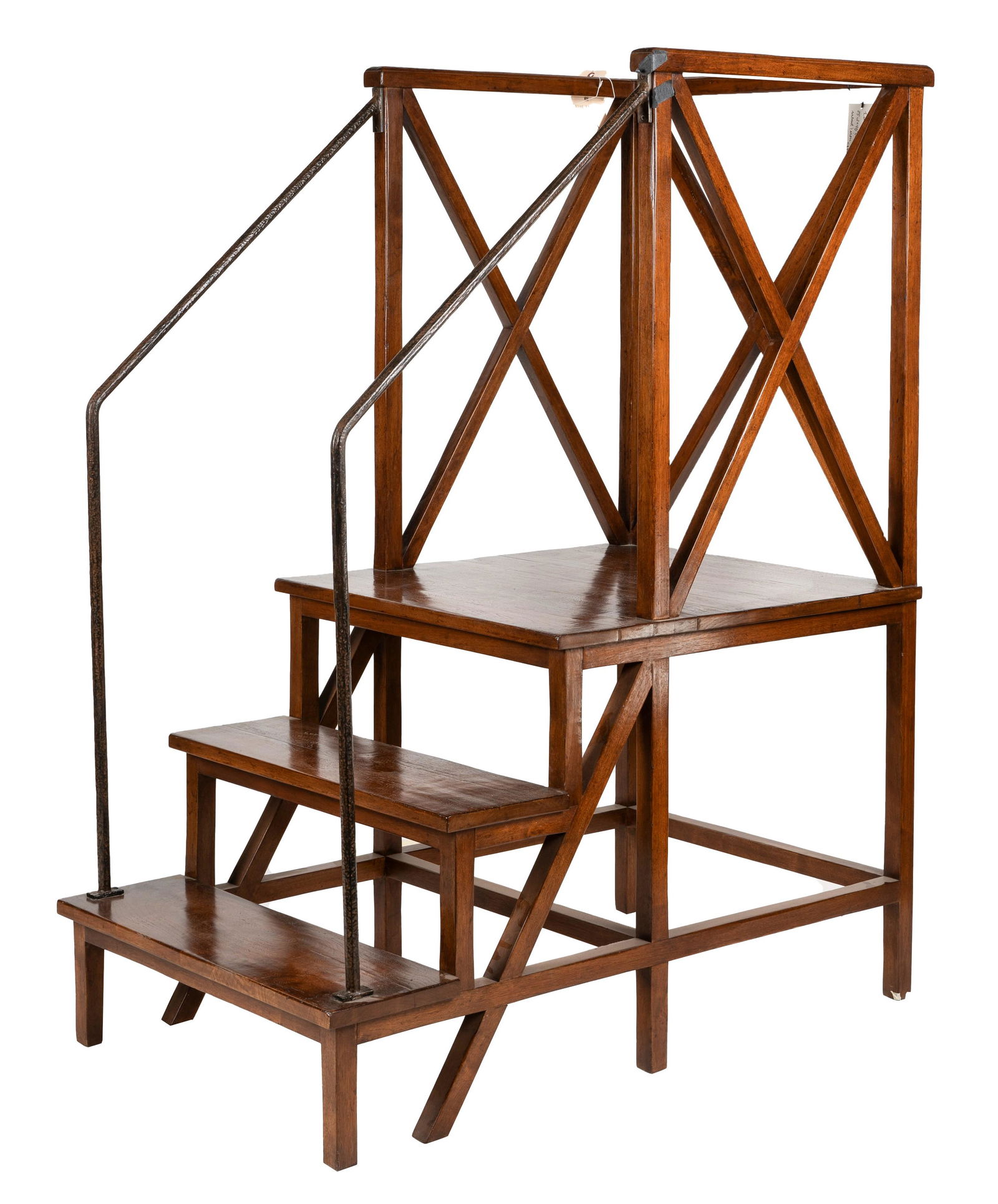 Rose Tarlow Melrose House "Dayton Hall" Library Steps (1 of 8)