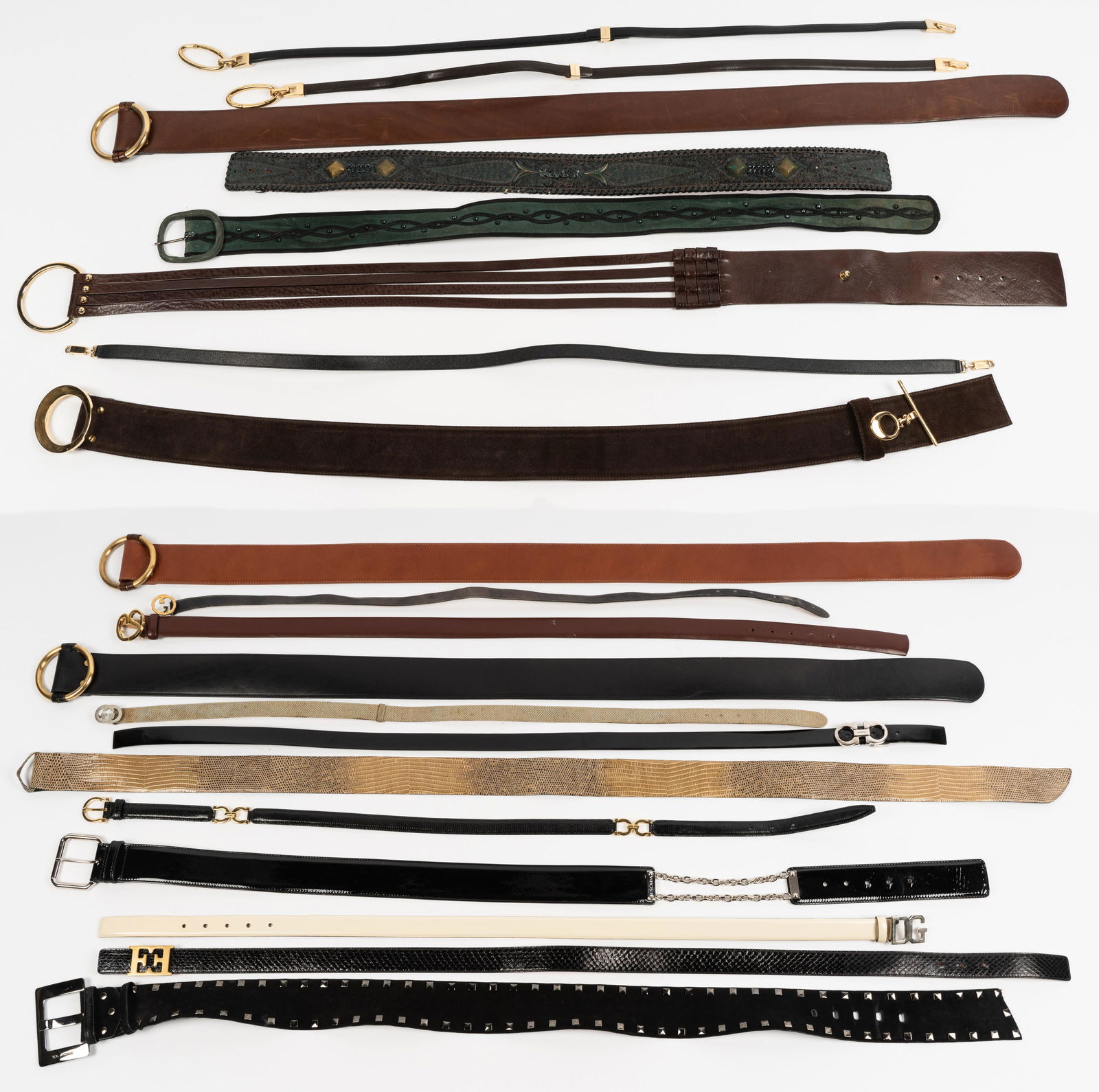 20 Leather Designer Belts (1 of 15)