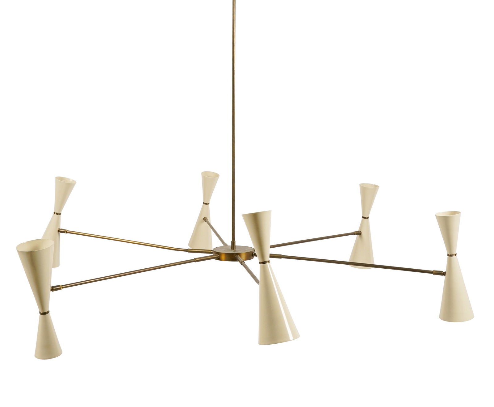 Modernist Six-Light Ceiling Fixture (1 of 9)