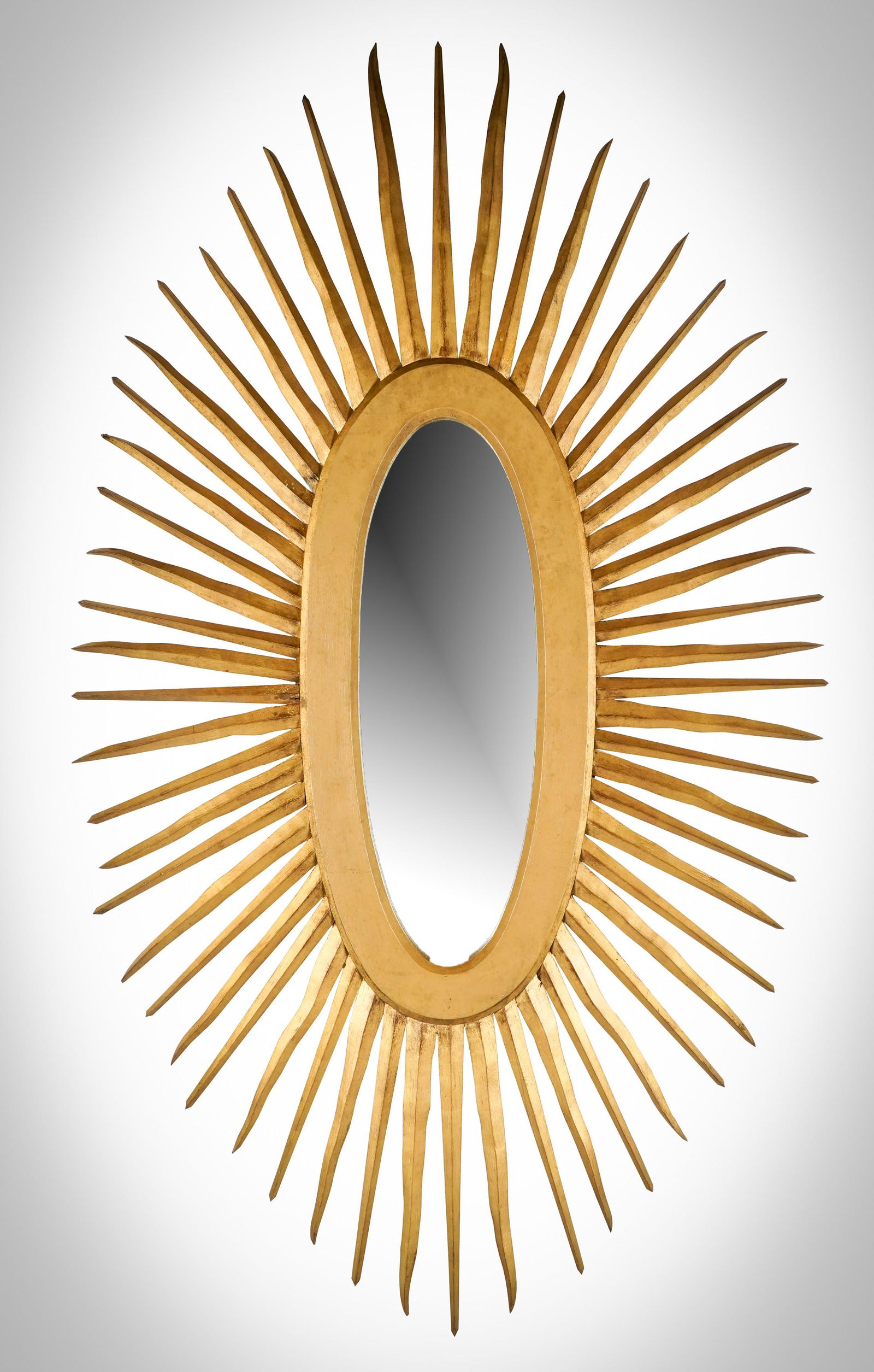 Rose Tarlow Melrose House Giltwood Sunburst Mirror (1 of 9)