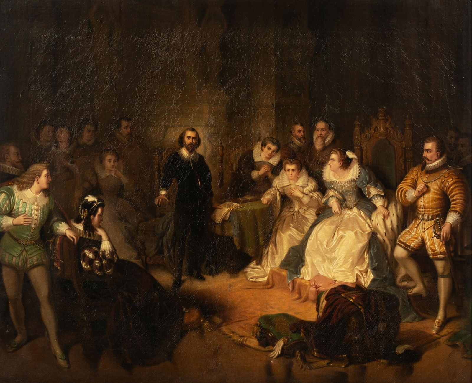 Continental School: William Shakespeare Scene (1 of 16)