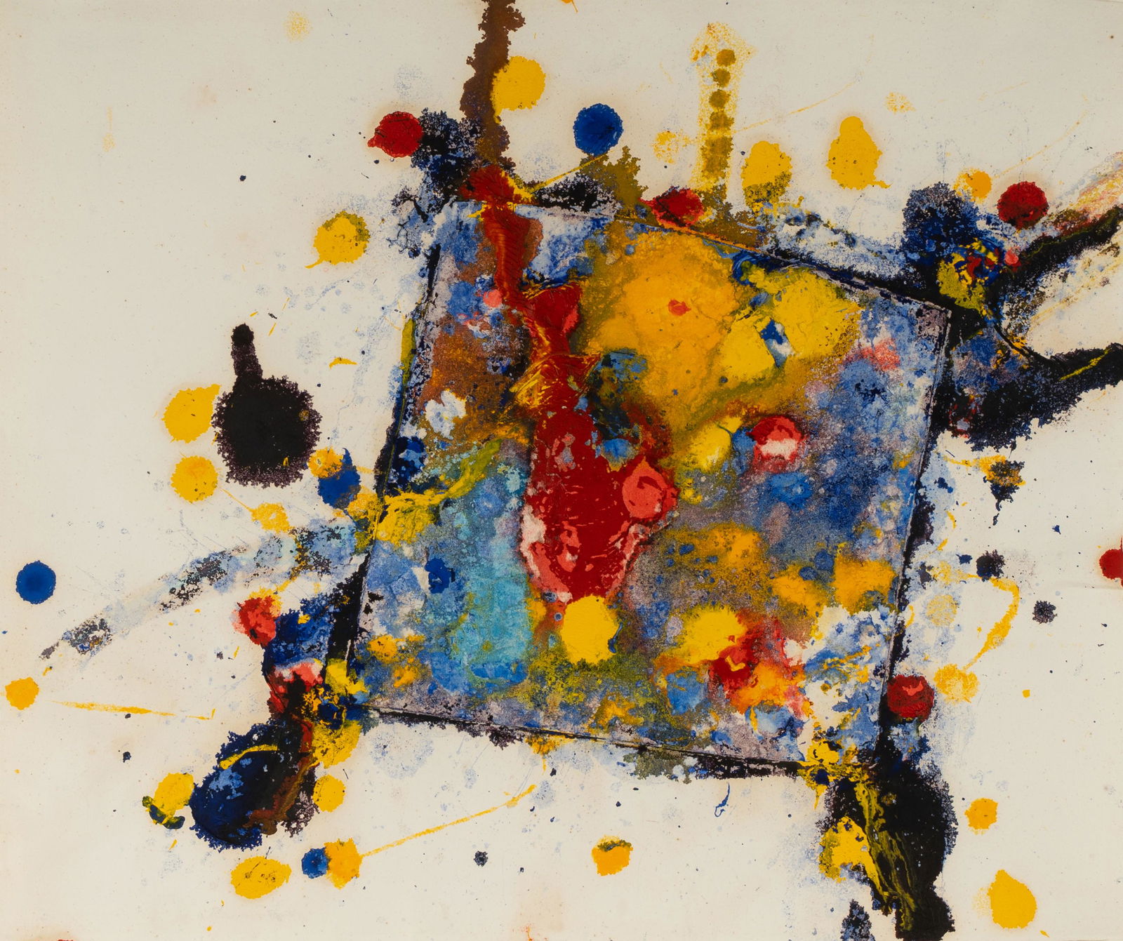 Sam Francis (American 1923-1994): Untitled SFM 77-066 (1 of 18)
