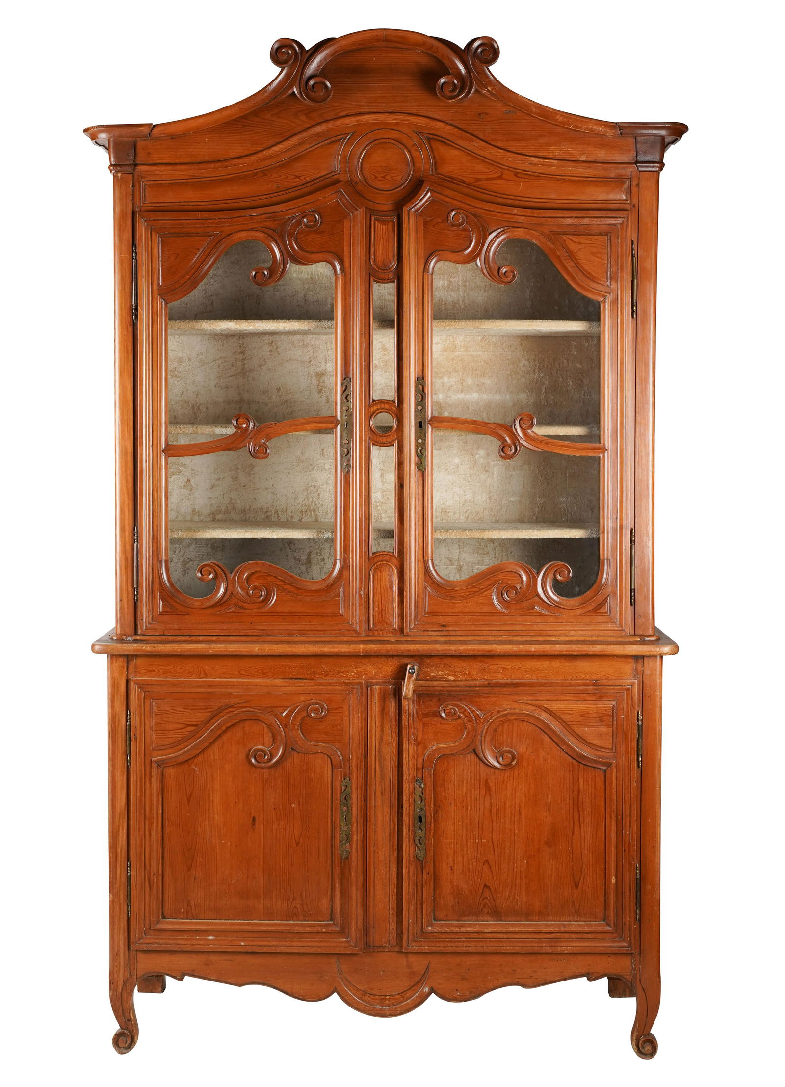 Antique French Provincial Carved Buffet a Deux Corps (1 of 8)