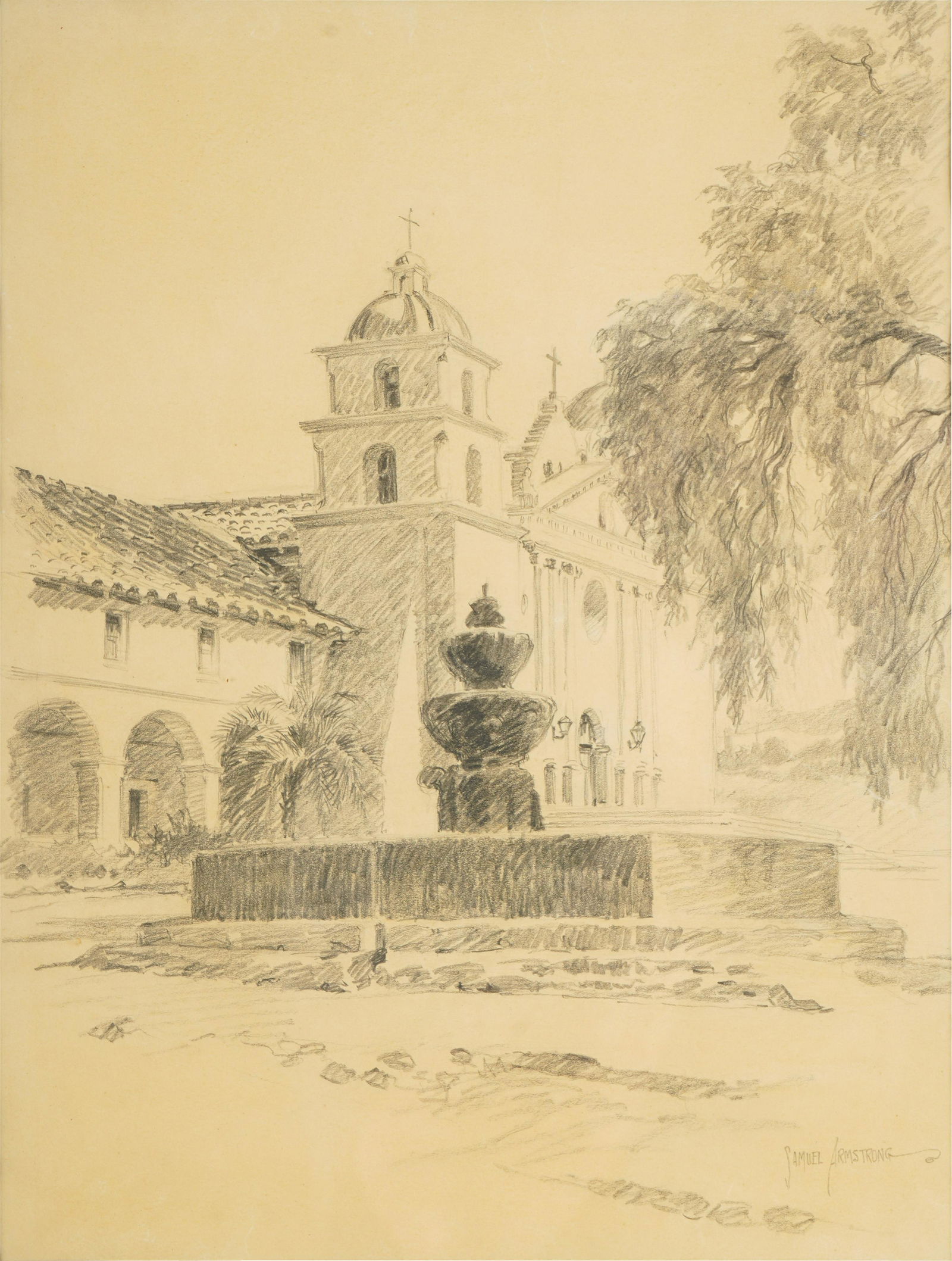 Samuel John Armstrong (1893-1977): Mission Santa Barbara (1 of 11)