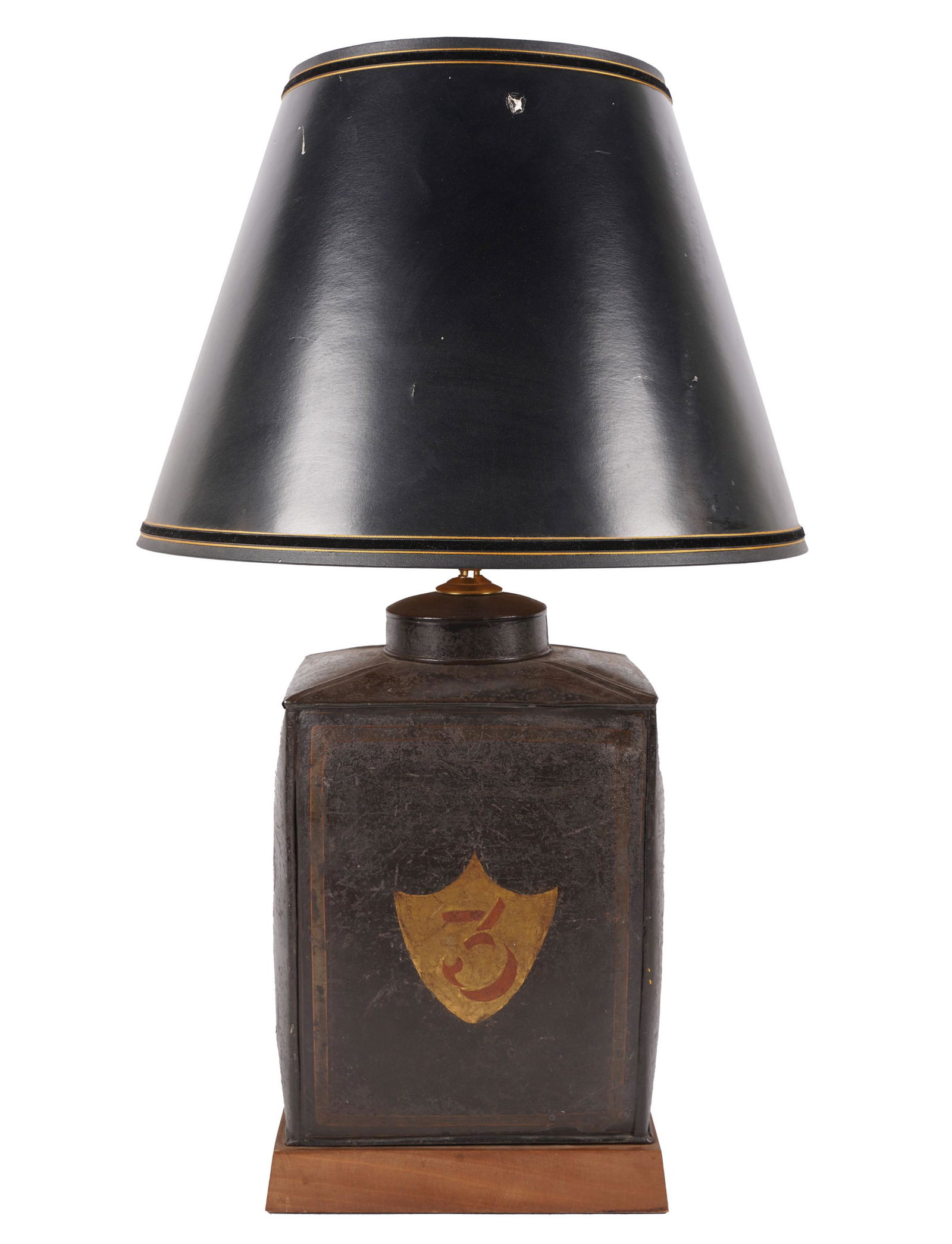 Tole Cannister Table Lamp (1 of 9)