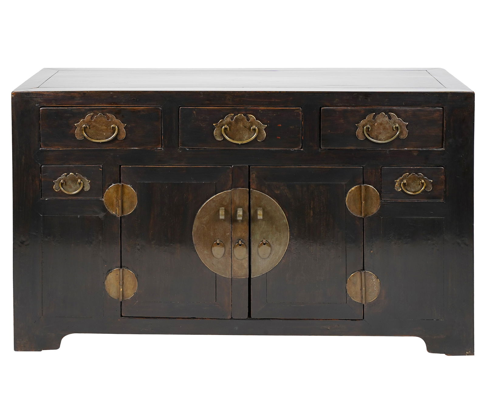 Asian Lacquered Side Cabinet (1 of 9)
