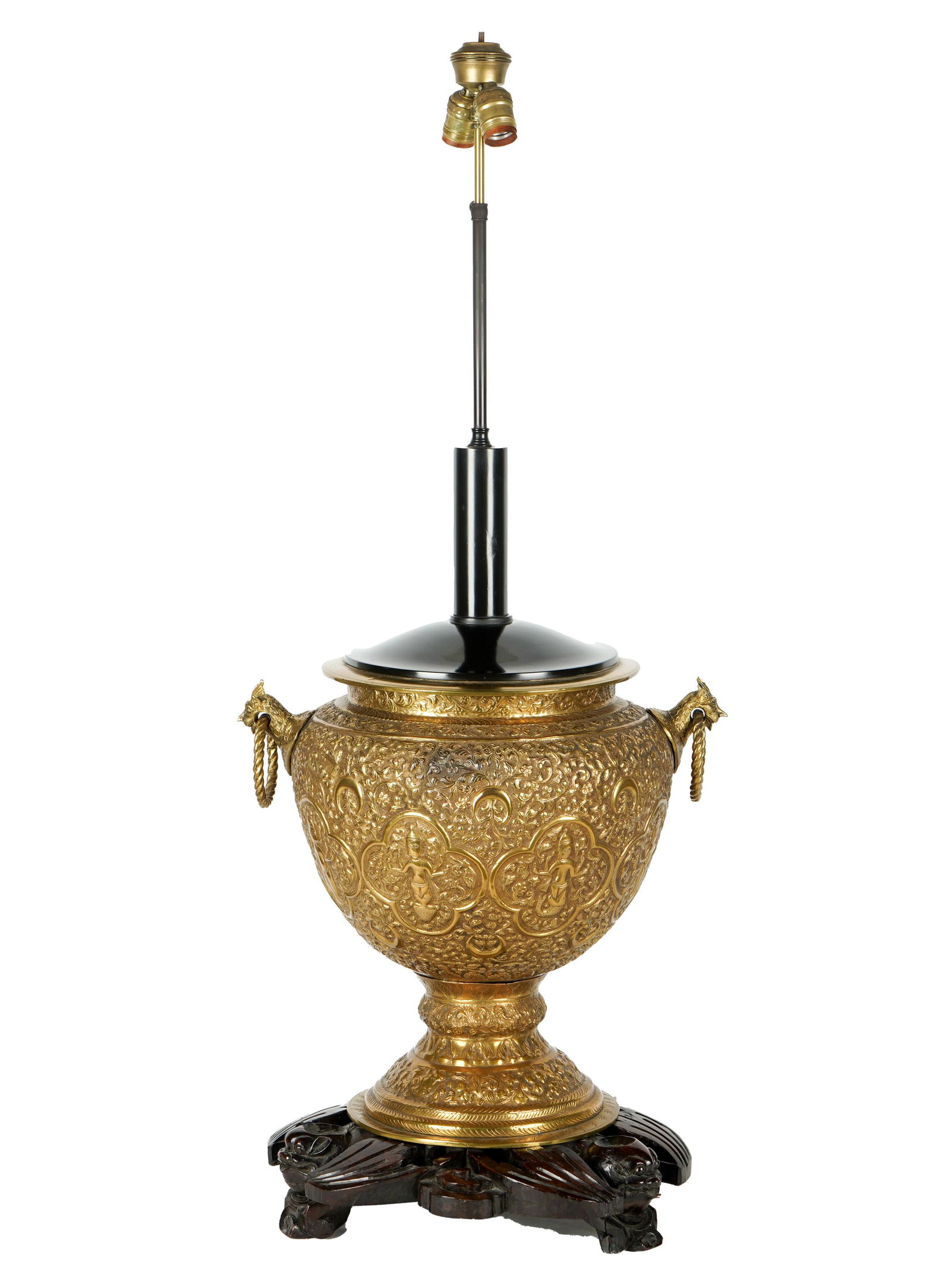 Southeast Asian Censor on Carved Wood Base (1 of 12)