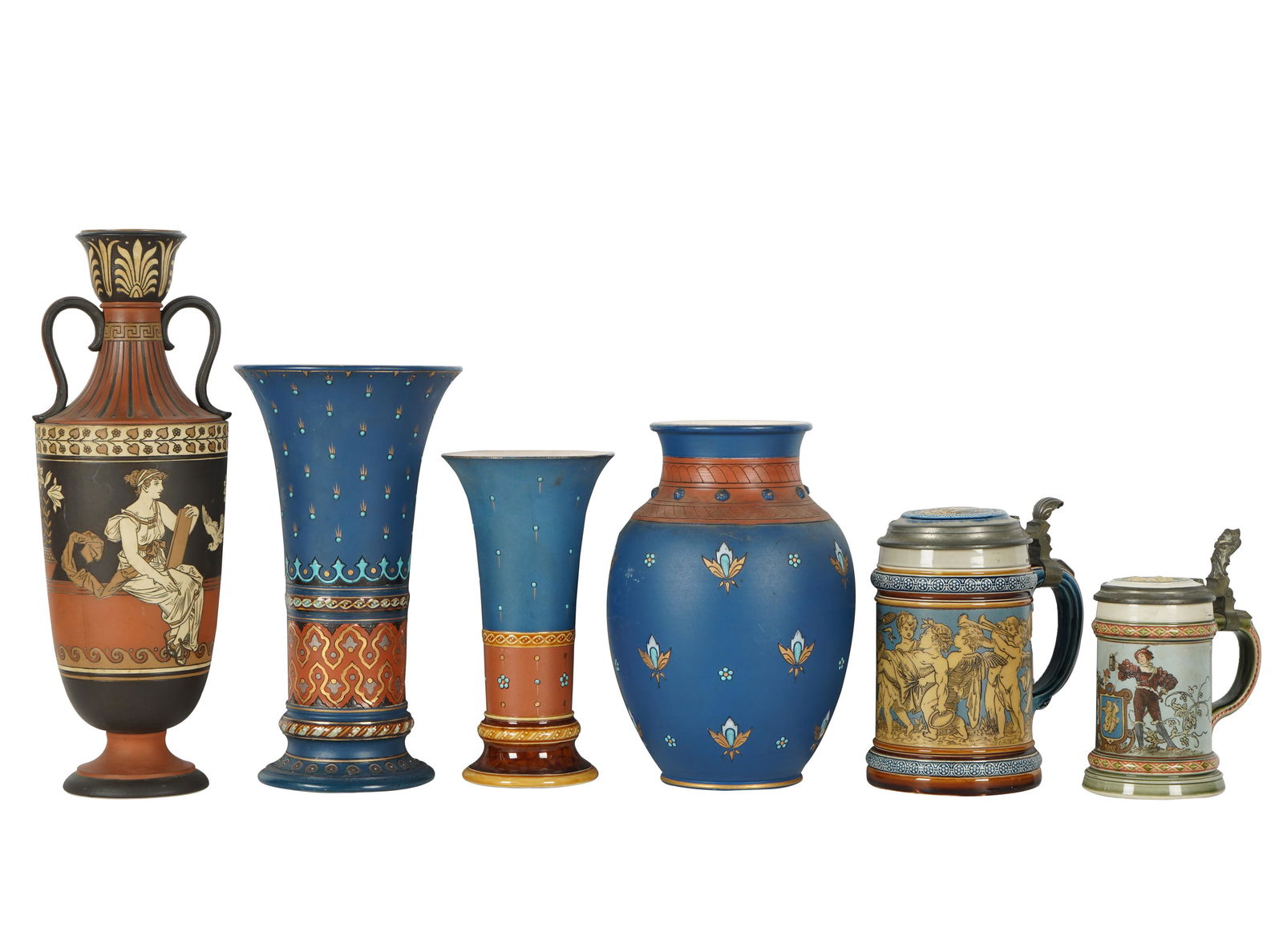 Collection of Mettlach Pottery (1 of 20)