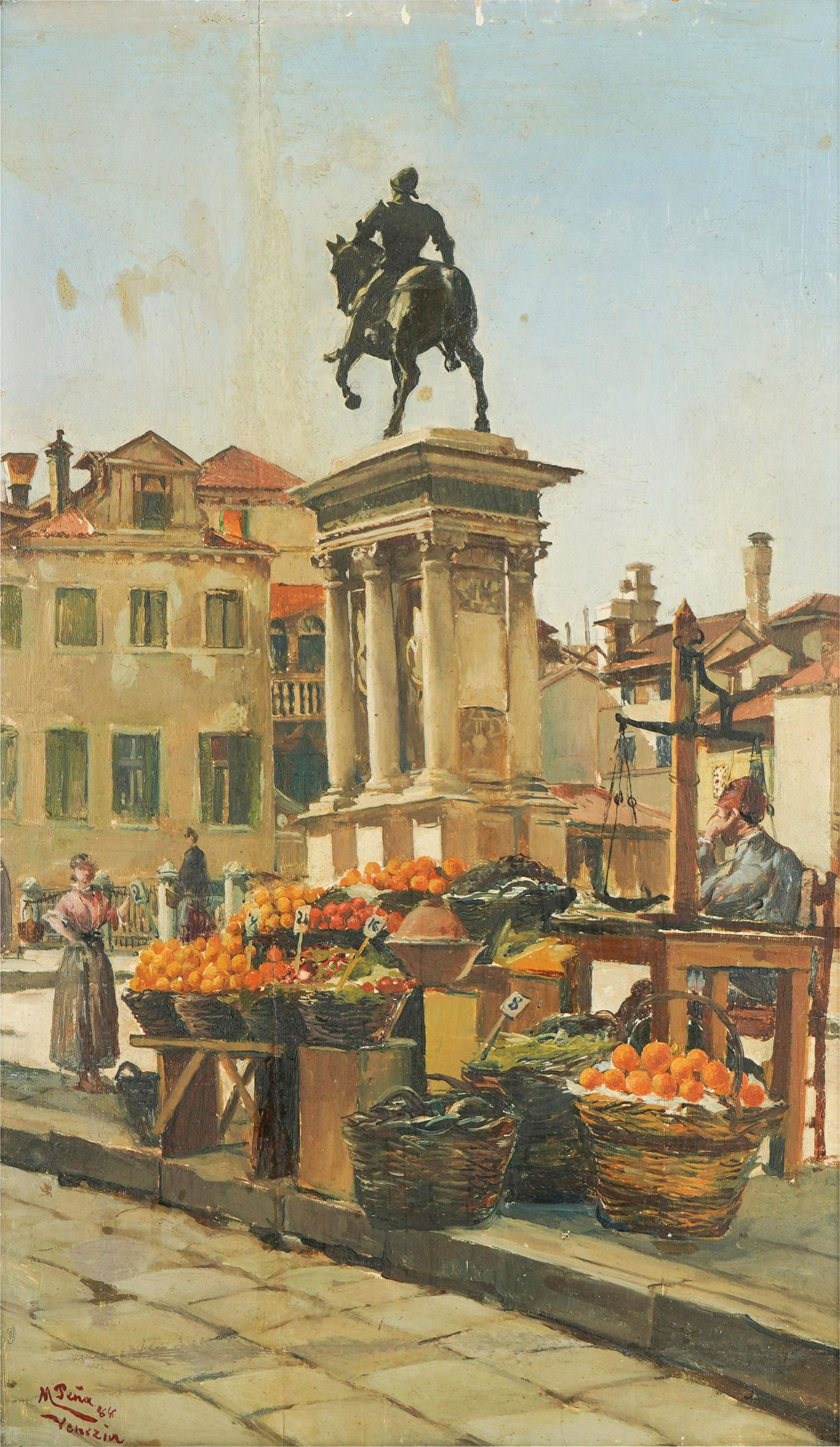 Maximino Pena Y Munoz (Spain 1863-1940): Venezia (1 of 11)