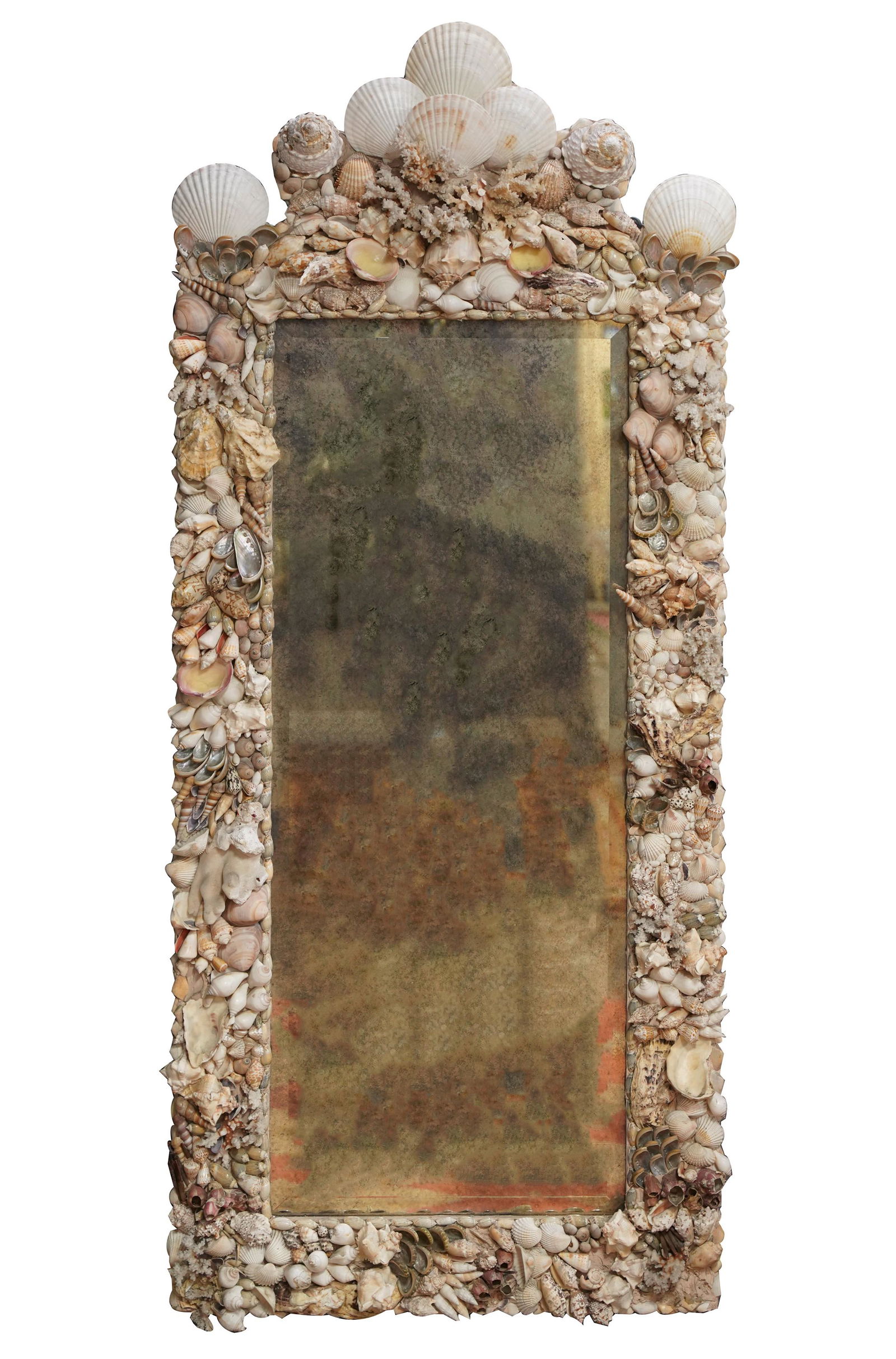 Shell-Encrusted Wall Mirror (1 of 10)