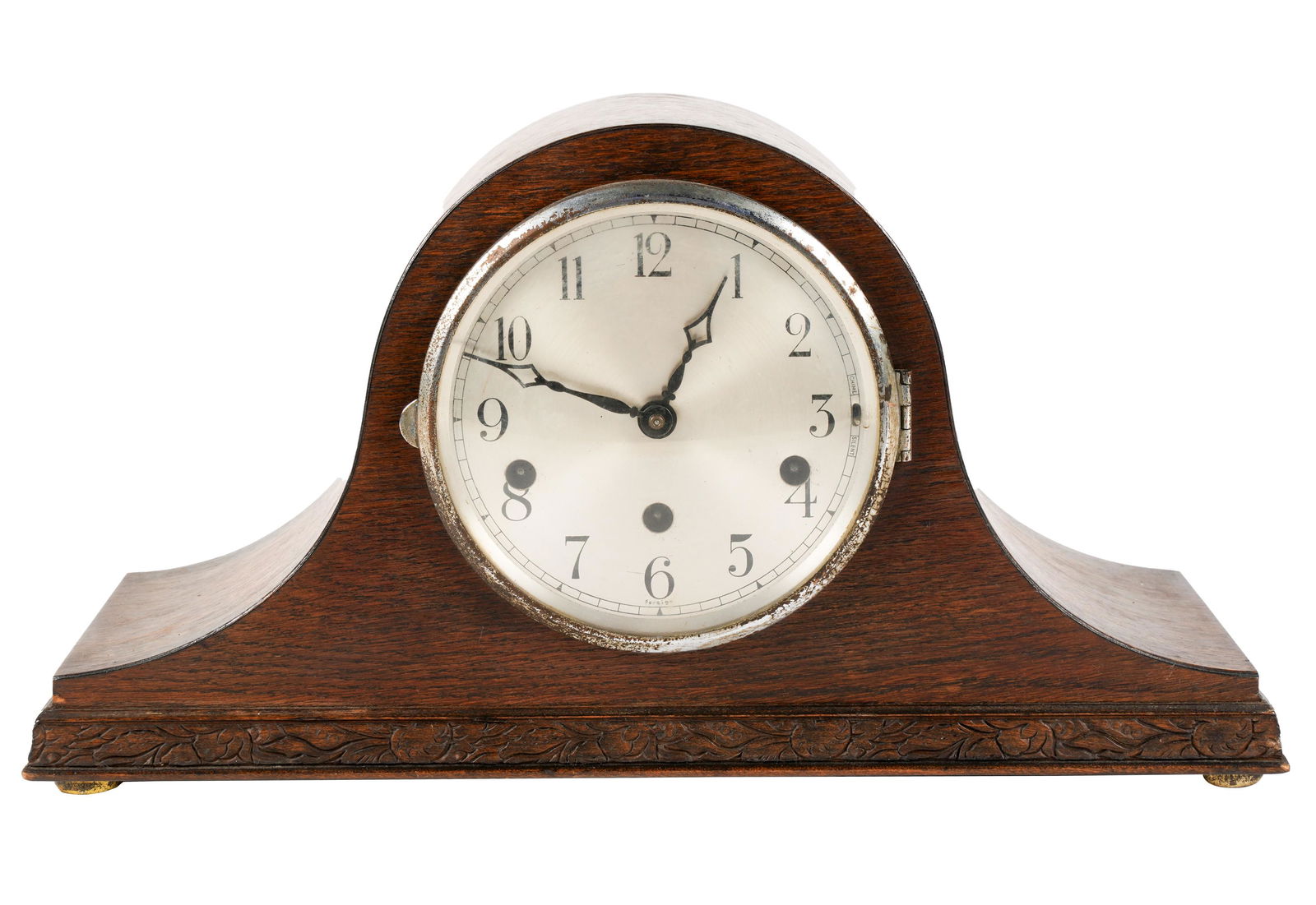 Haller Oak Mantle Clock Mar 16, 2023 Abell Auction in CA