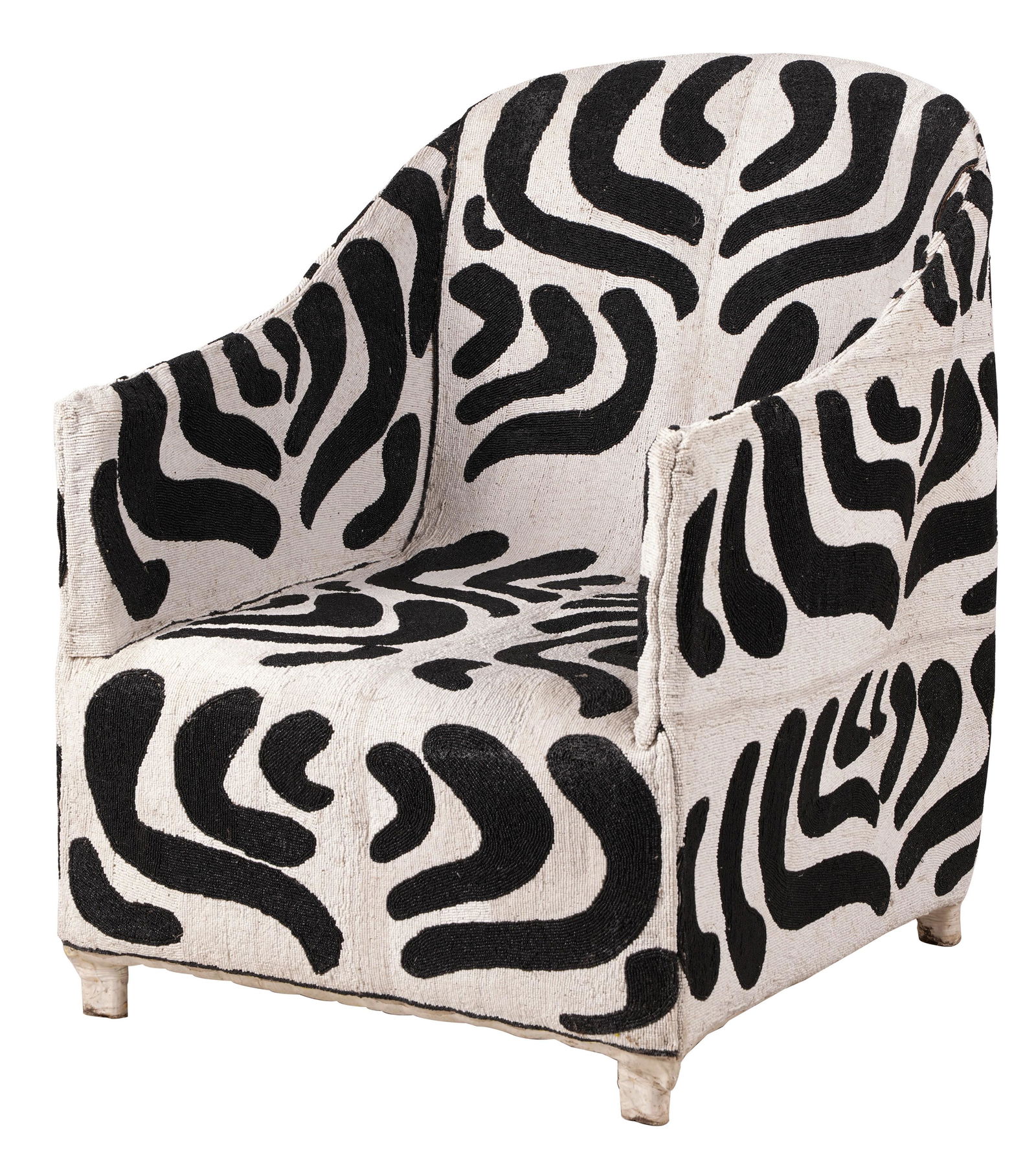 African Beaded Armchair (1 of 8)