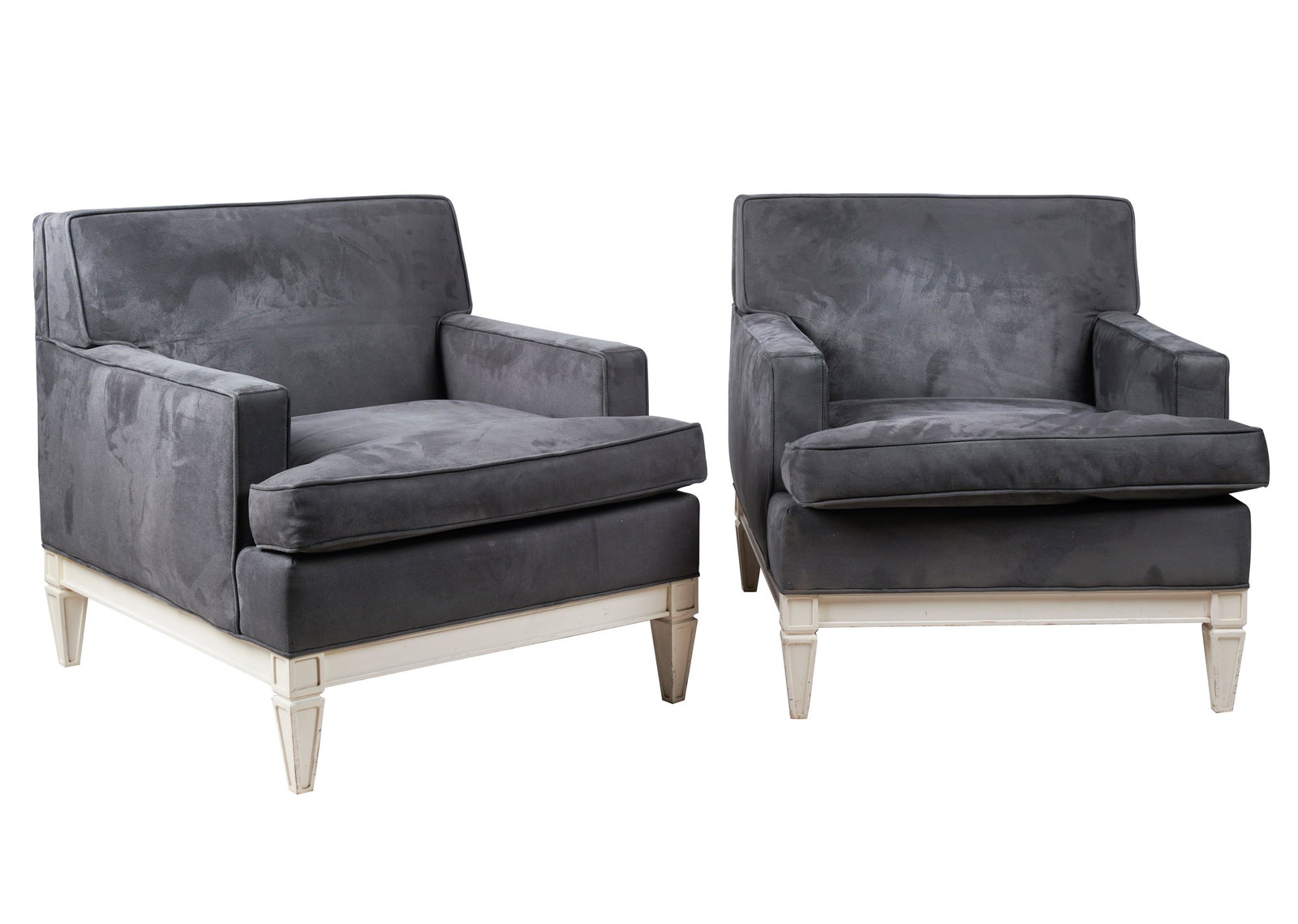 Pair of Jonathan Adler Club Chairs (1 of 8)