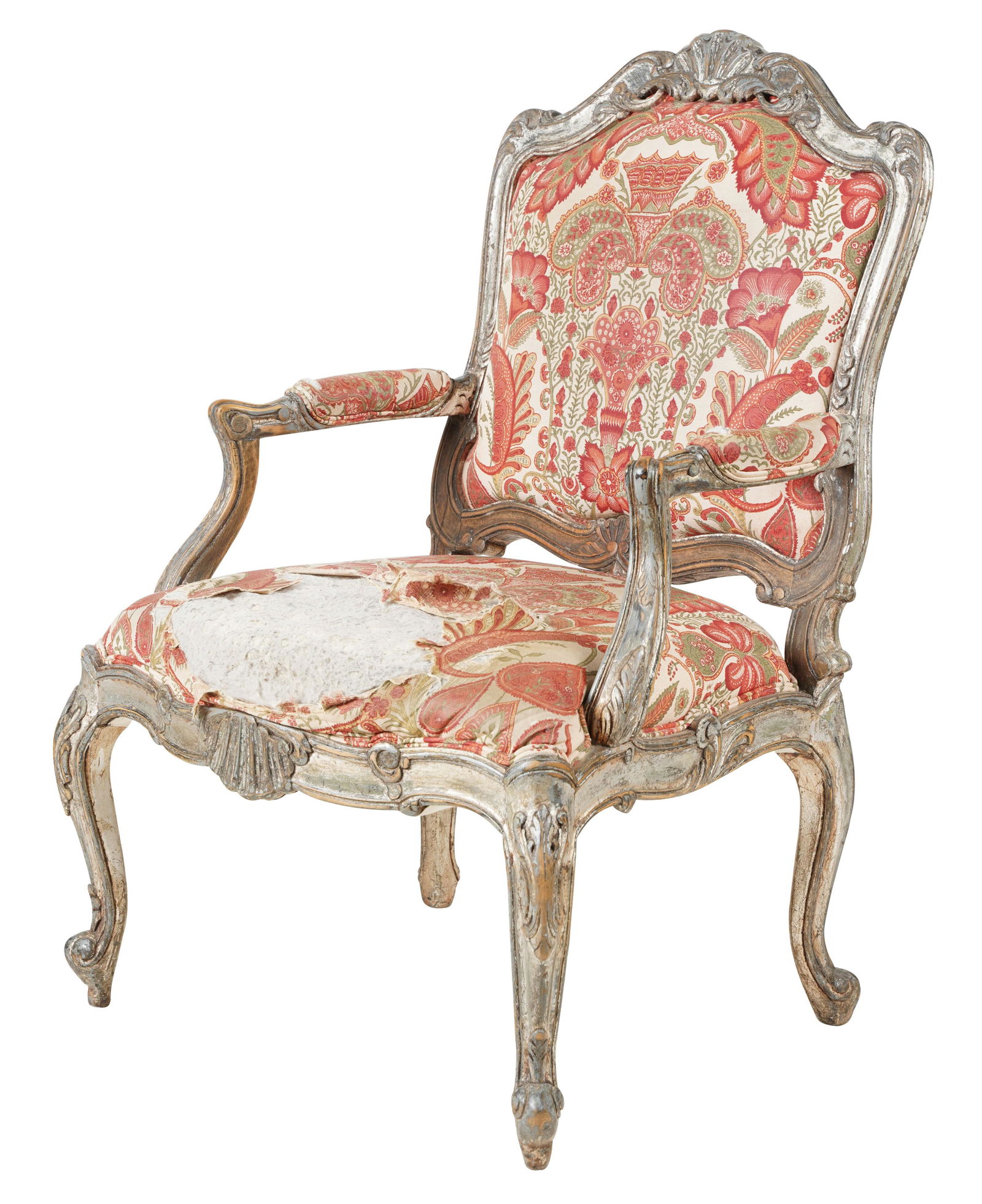 Antique Venetian Rococo Armchair (1 of 8)