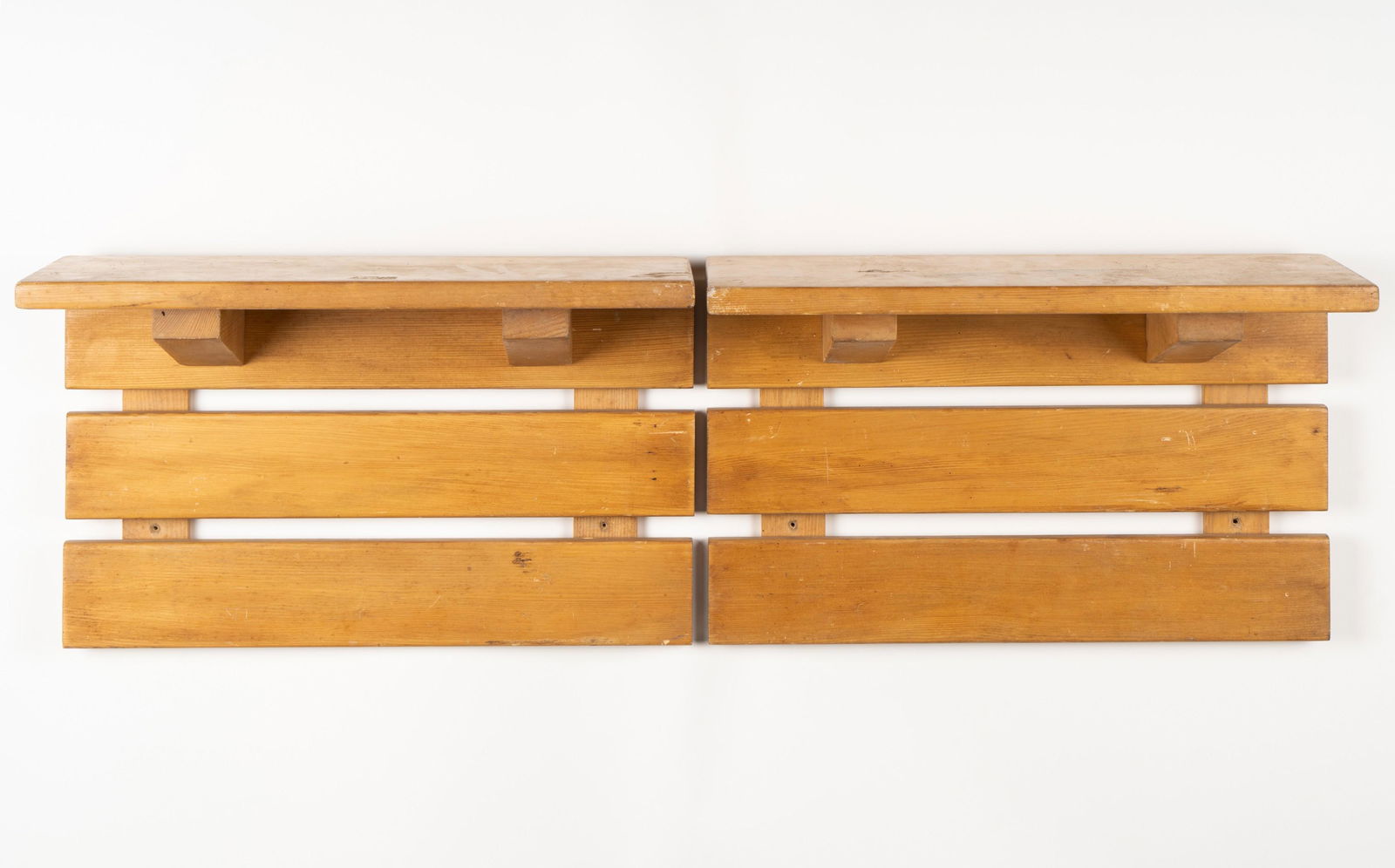 Charlotte Perriand: Pair of "Les Arcs" Wall Shelves (1 of 16)