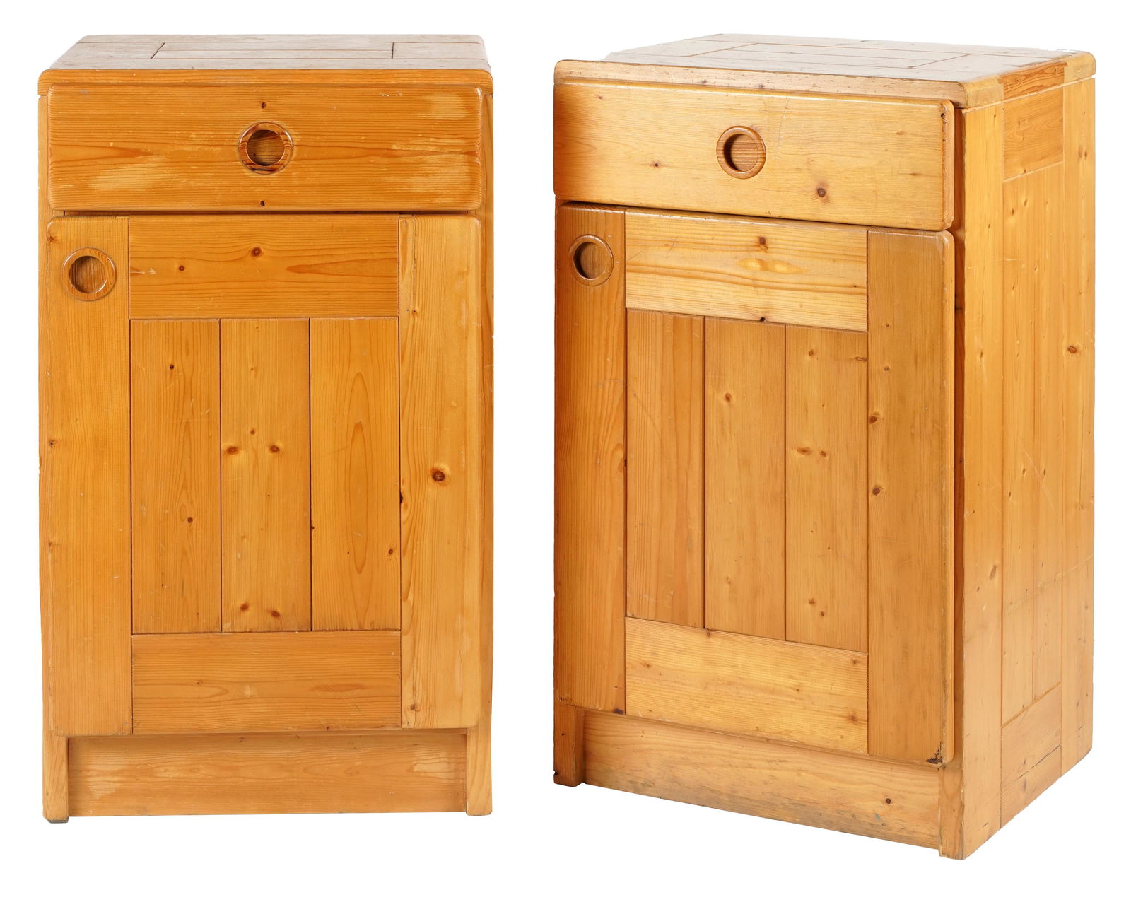 Charlotte Perriand: Pair of "Les Arcs" Side Cabinets (1 of 6)