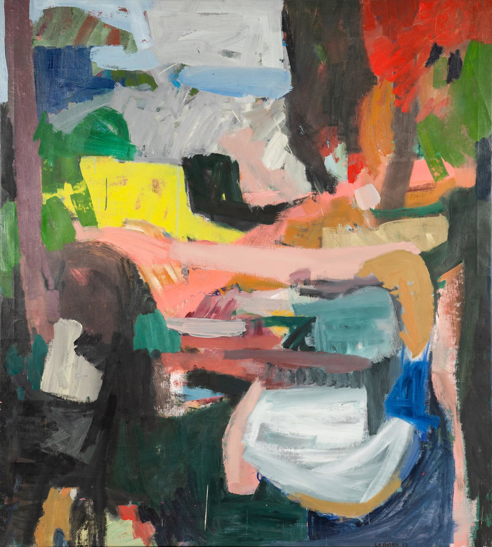 Robert Lewis Lahotan (1927 - 2002): Untitled 20805 (1 of 16)