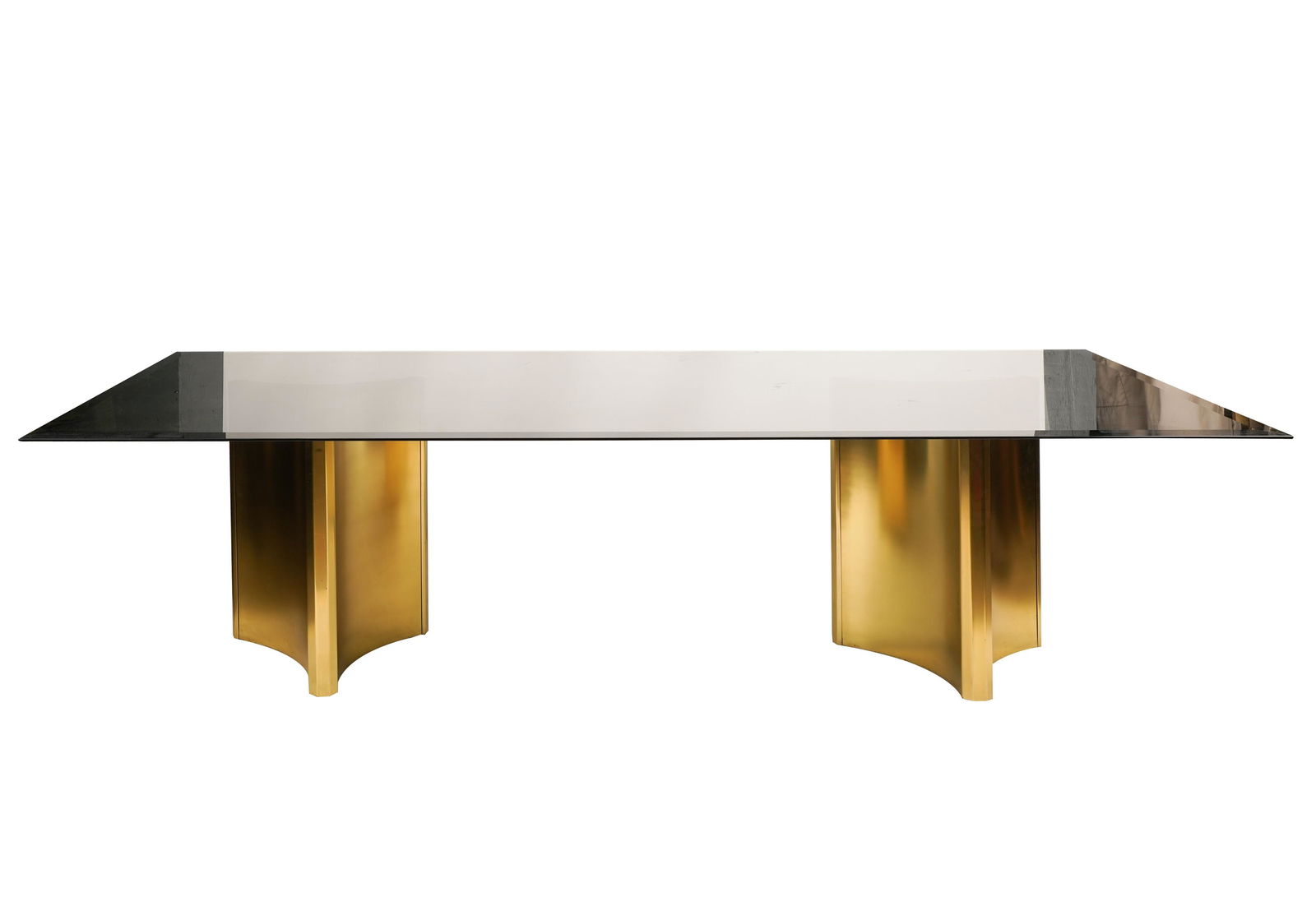 Mastercraft "Trilobi" Brass Dining Table Base (1 of 9)