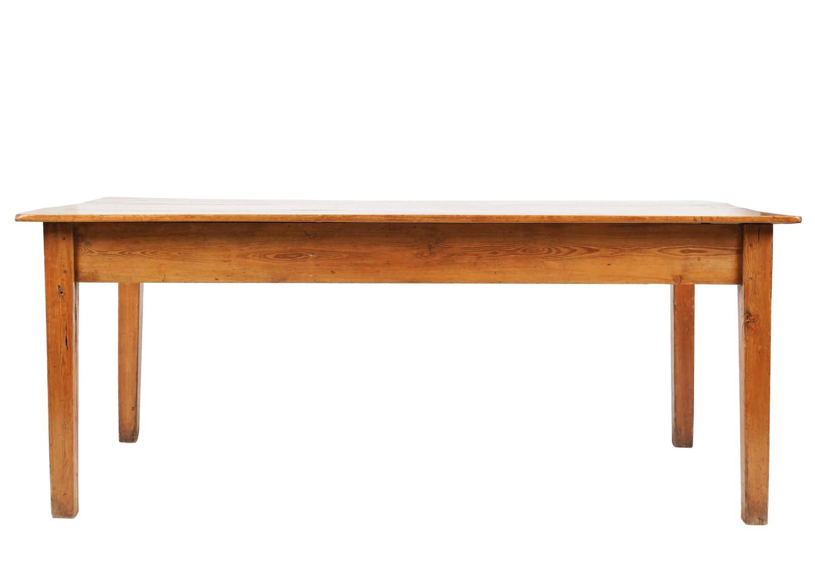 Louise Fletcher- Provincial Farm Table: 19th century; with a drawer to one end 30 1/2 x 75 1/4 x 38 in. (77.5 x 191.1 x 96.5 cm.)