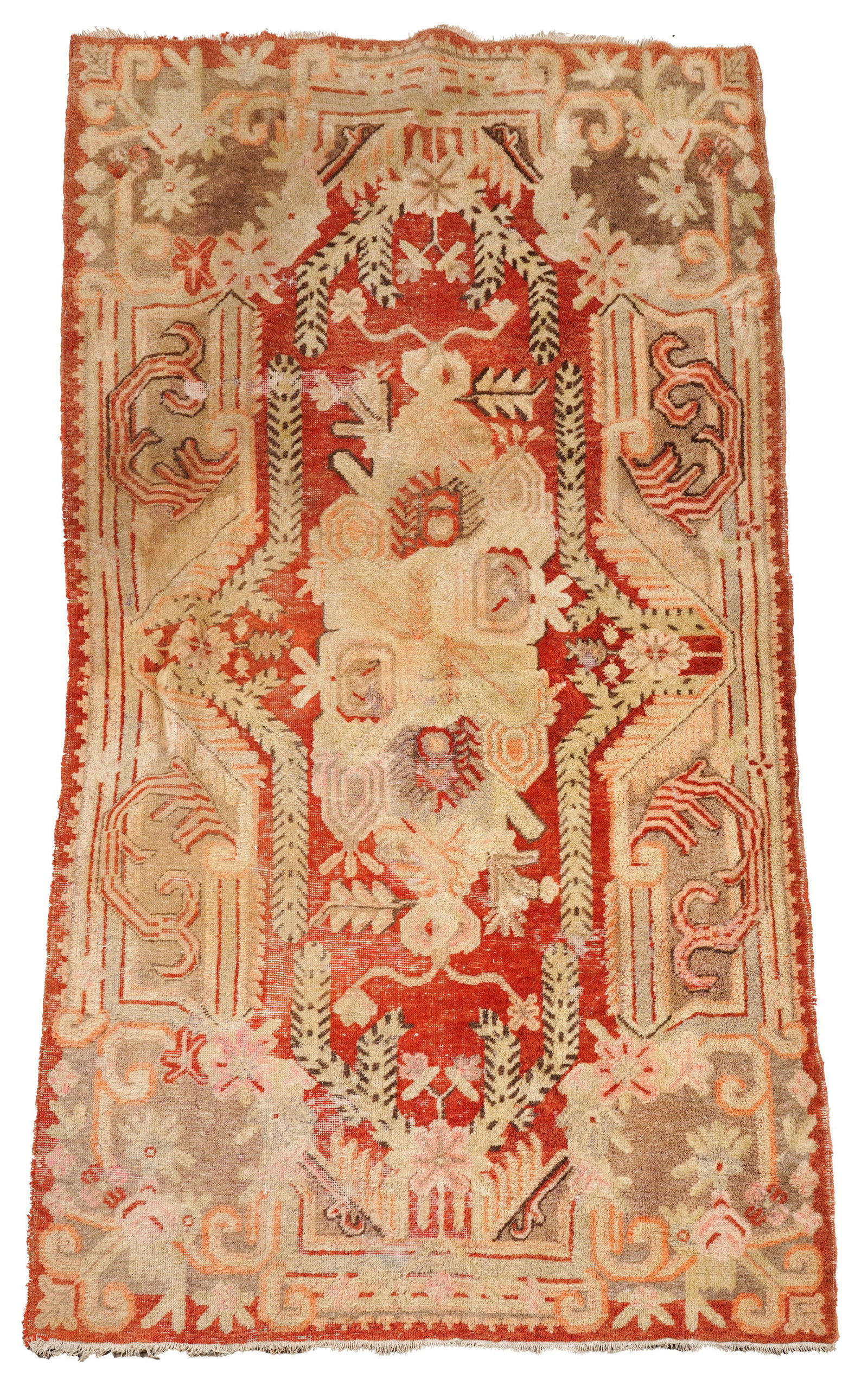 Connie Stevens- Samarkand Rug: wool 8'4" x 4'4"