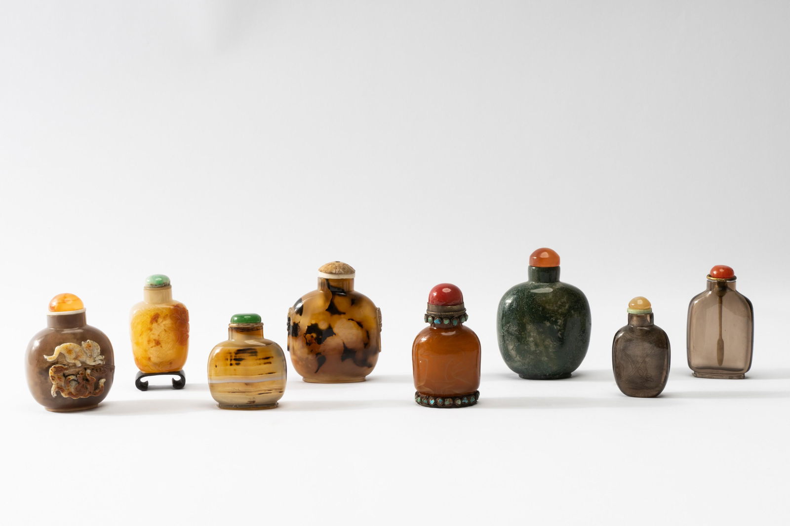 Collection of Eight Chinese Snuff Bottles (1 of 16)