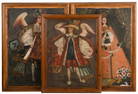 Spanish Colonial School: Three Works