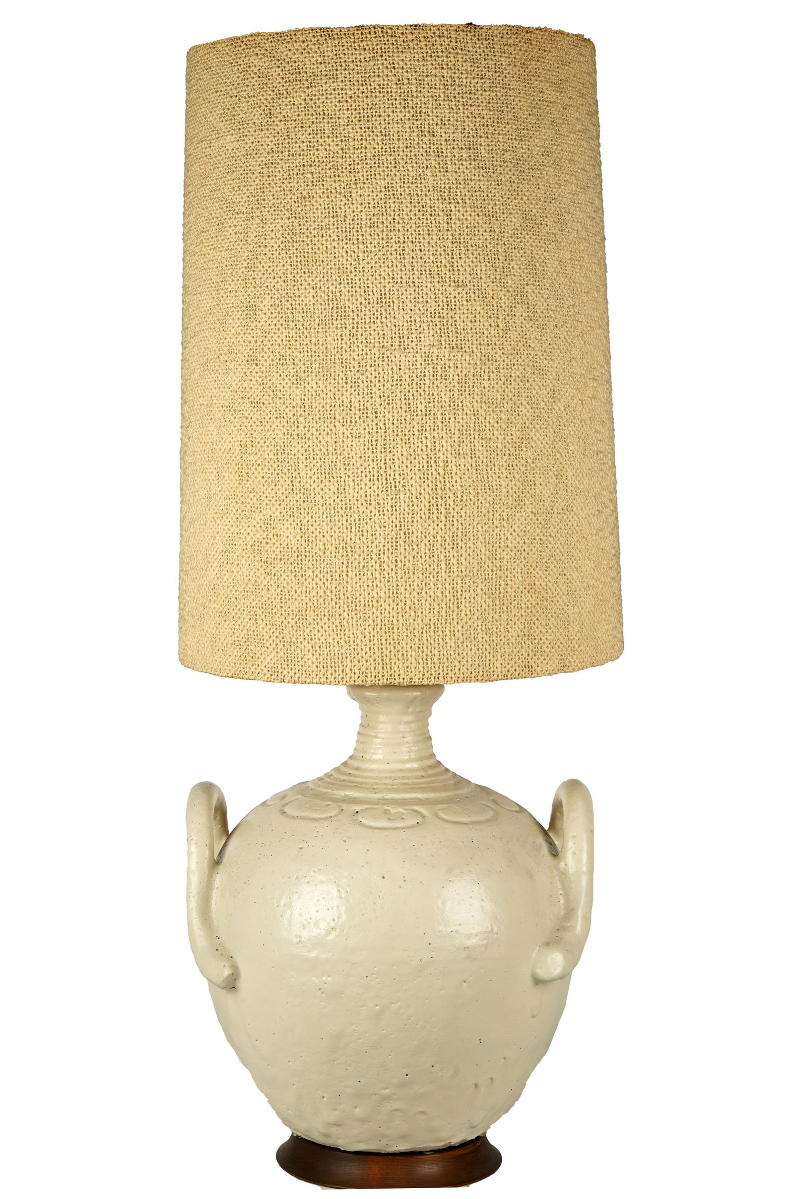 Glazed Ceramic Urn-form Table Lamp (1 of 9)
