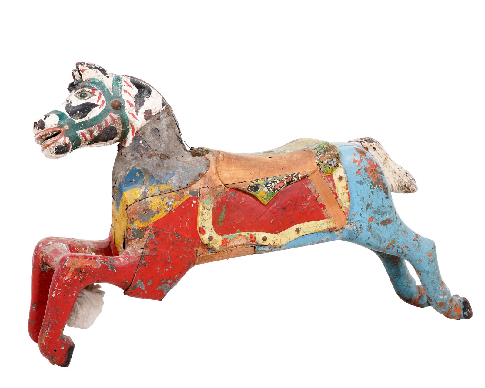 Collection of David Birney: Painted Wood Horse (1 of 10)