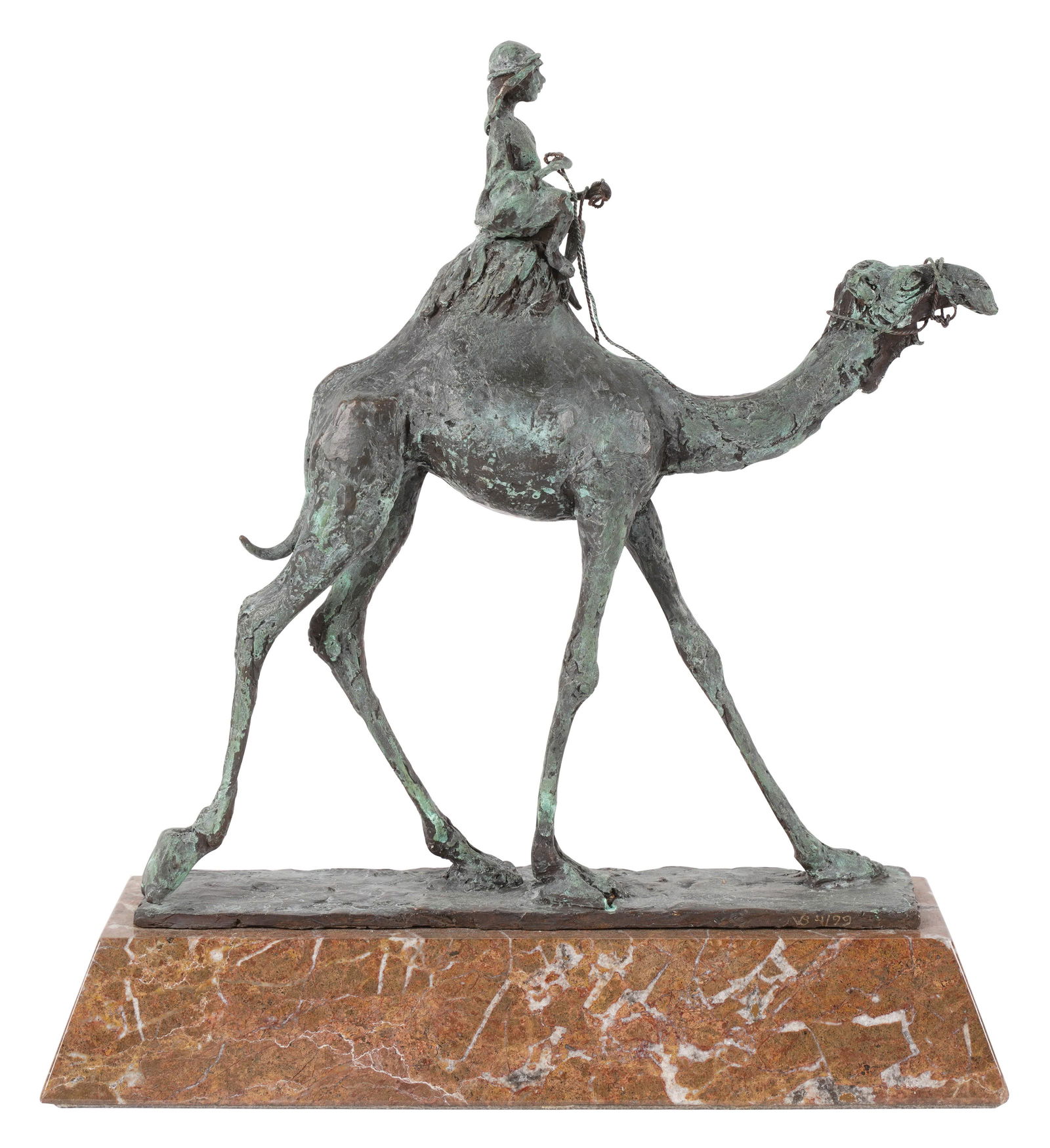 Bronze Figure of Boy On Camel (1 of 13)