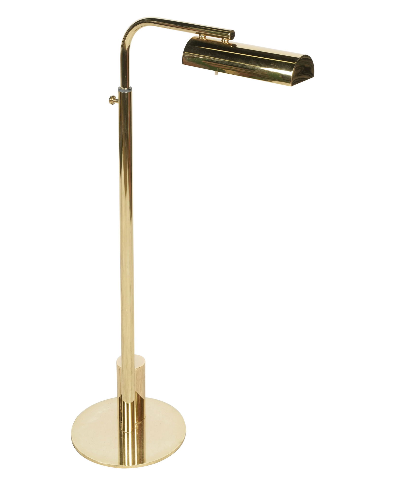Modernist Brass Bridge Lamp (1 of 7)