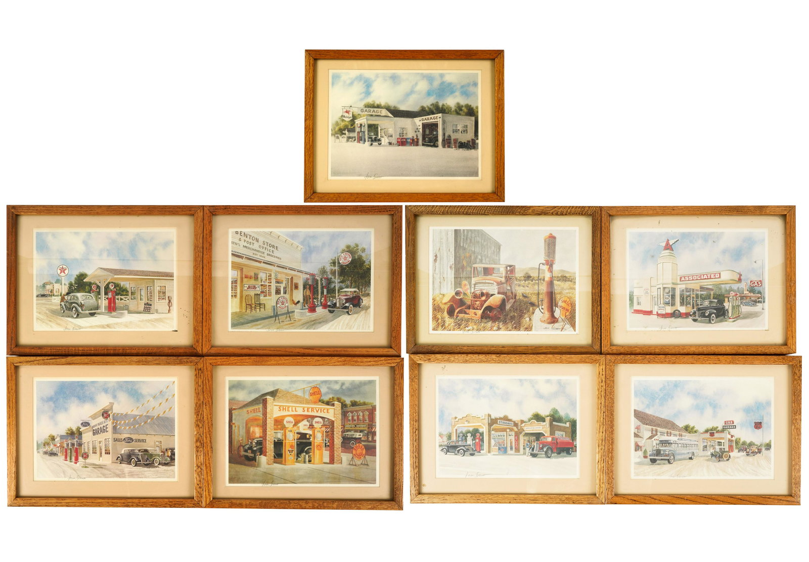 Jack Schmitt (20th Century): Nine Works (1 of 12)