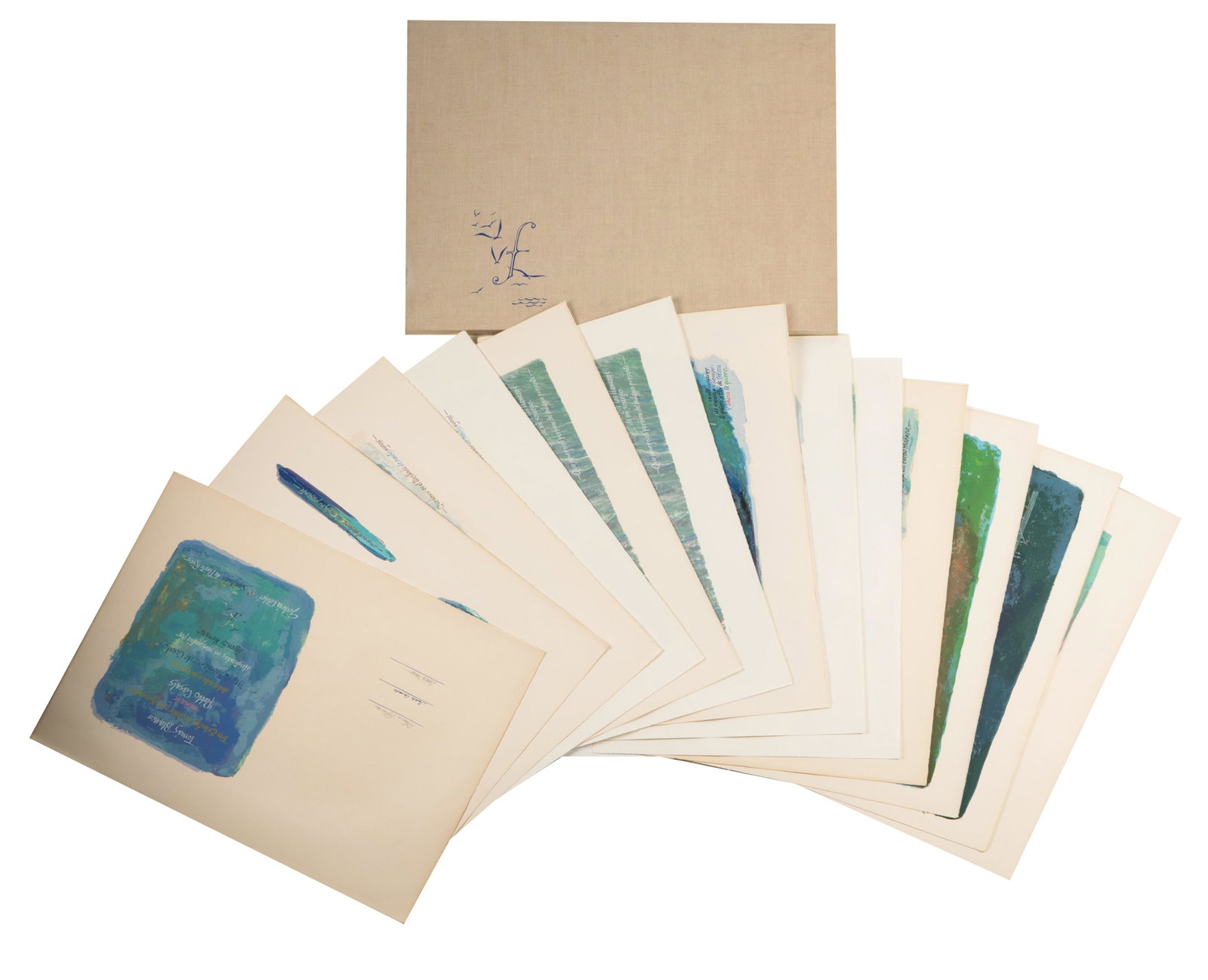 Lorenzo Homar (Puerto Rican 1913 - 2004): Tres Estrofas de Amor para Soprano (1 of 20)