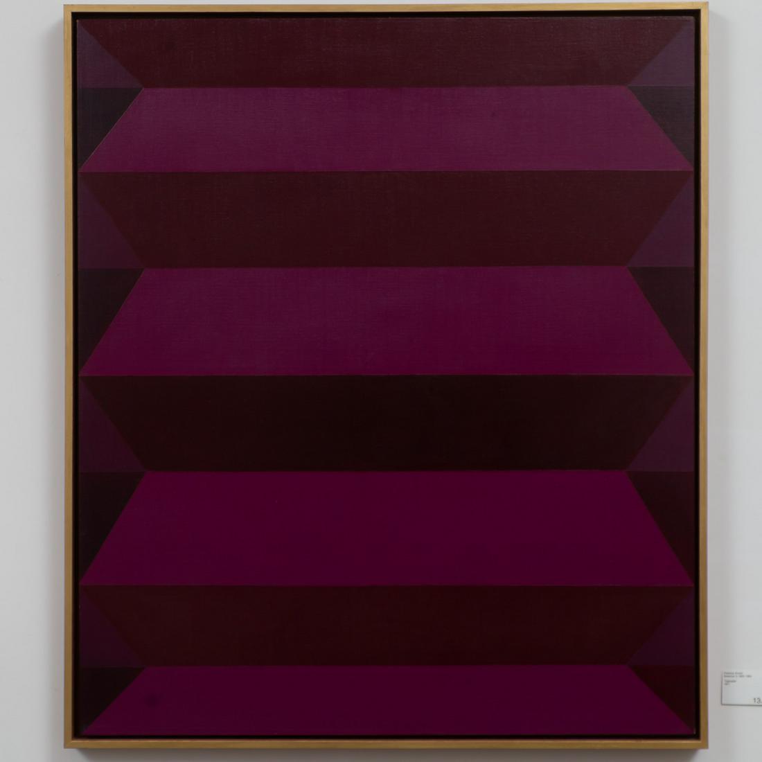 Florence M. Arnold (1900-19940): Cascade: oil on canvas 1971; signed, dated, and titled verso 42 x 36 in. (106.7 x 91.4 cm.), Frame: 43 1/2 x 37 1/2 in. (110.5 x 95.3 cm.) Provenance: Property from the personal collection of Jeff Schuerholz o