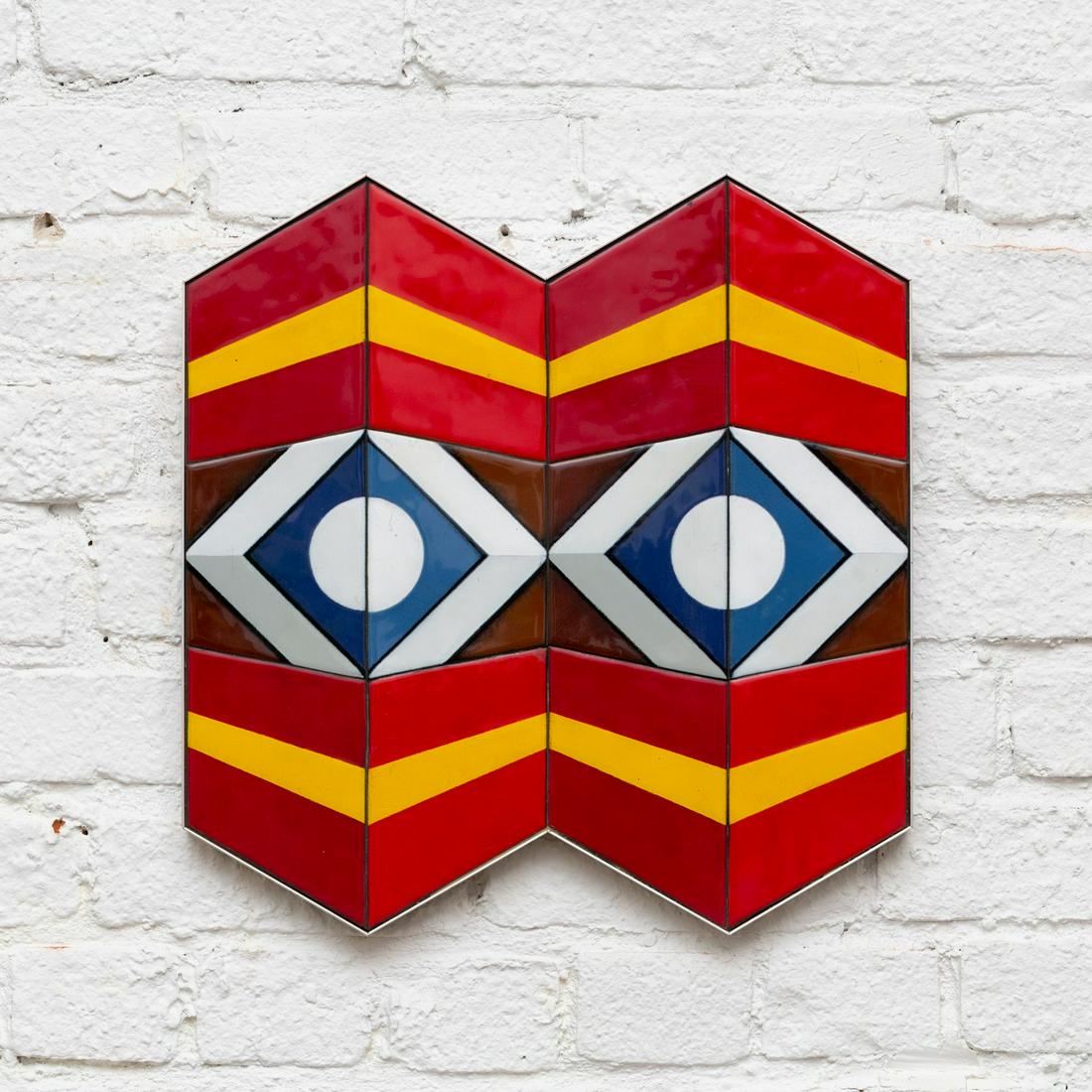 Ellamarie Woolley (1913-1976): Double View (from Popular Chevron Series) (1 of 14)