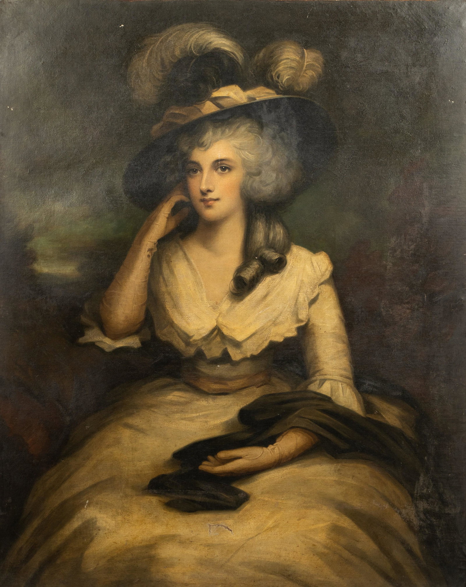 English School (18th Century): Portrait of a Lady (1 of 19)